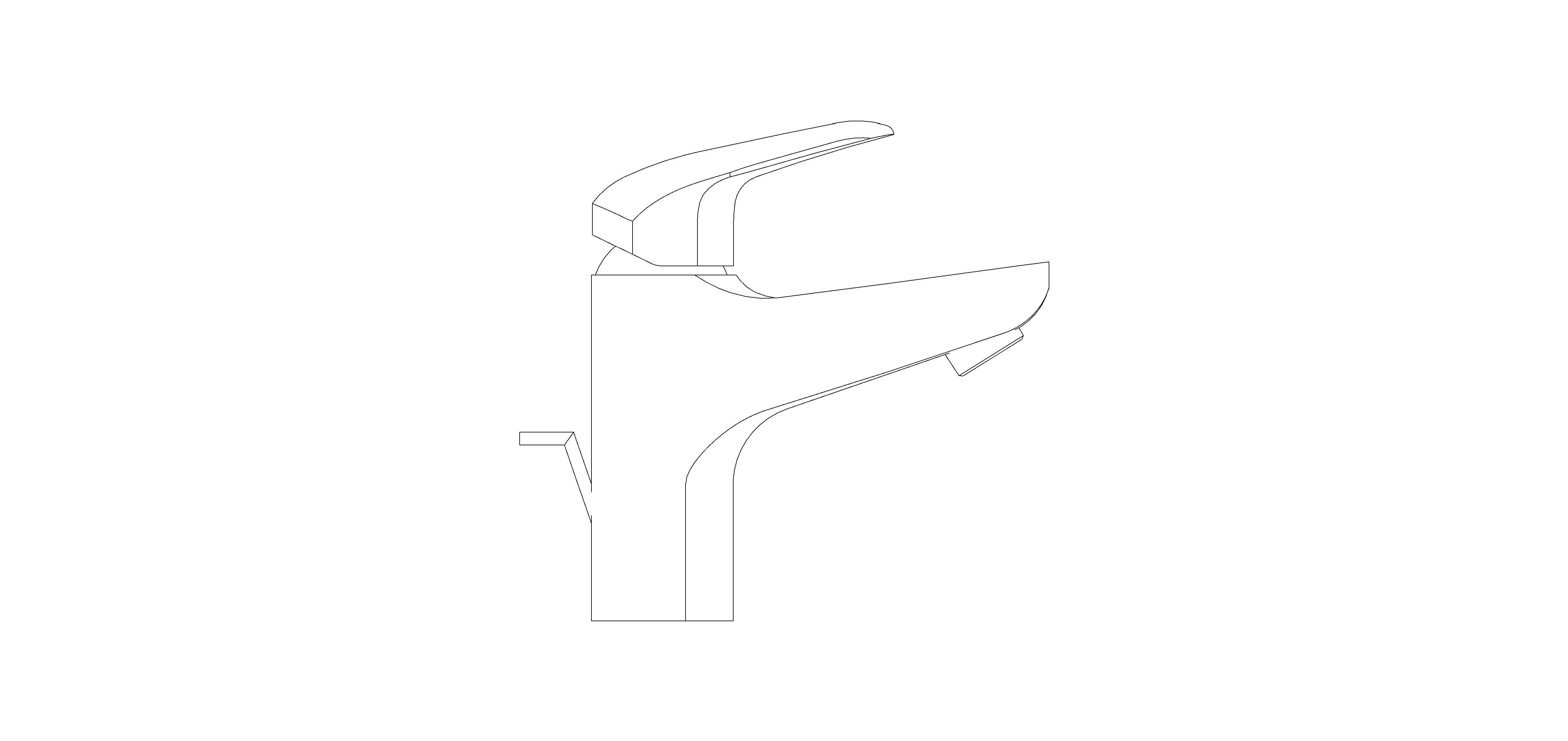 Product: Single Lever Mixer (24257001)