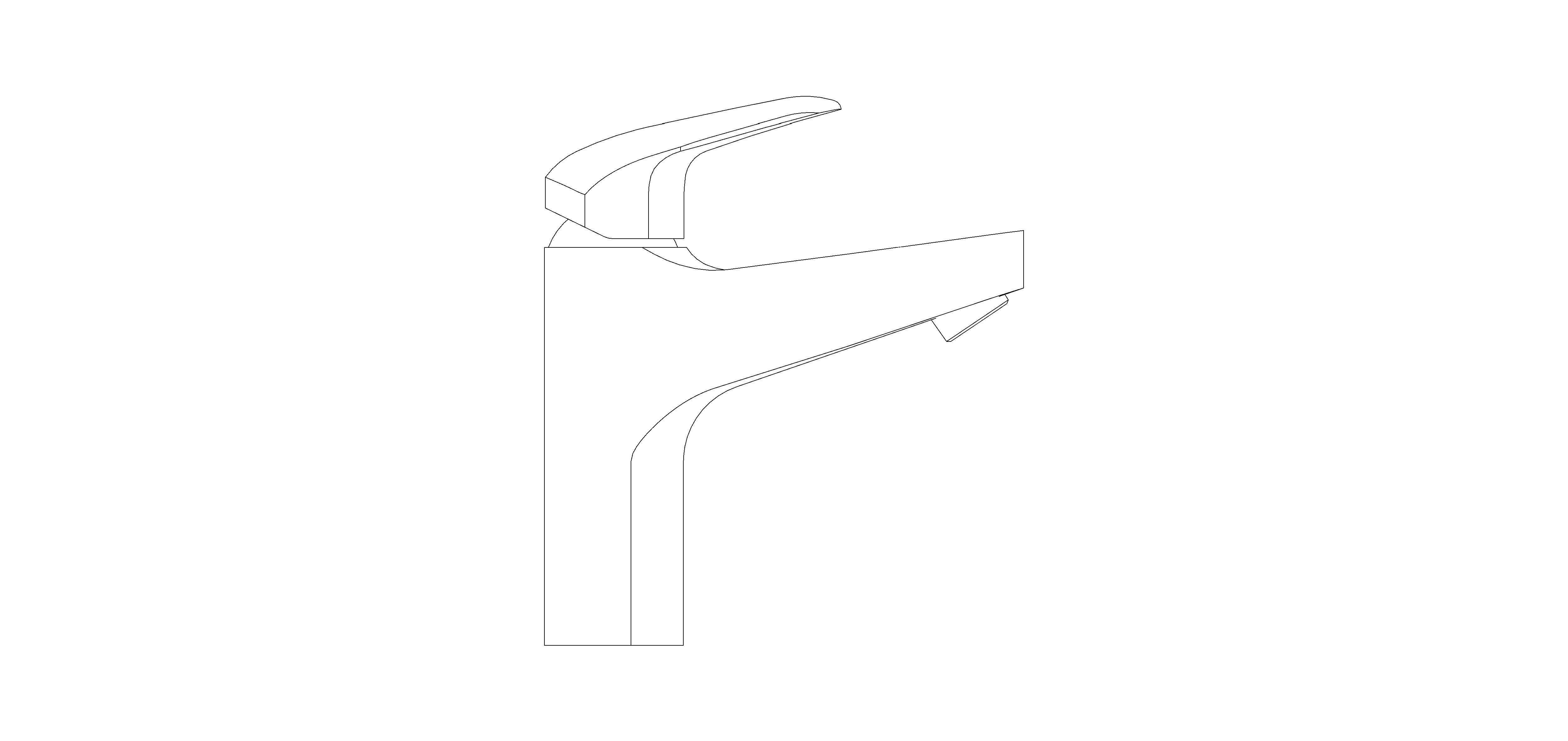 Product: Single Lever Mixer (24267001)