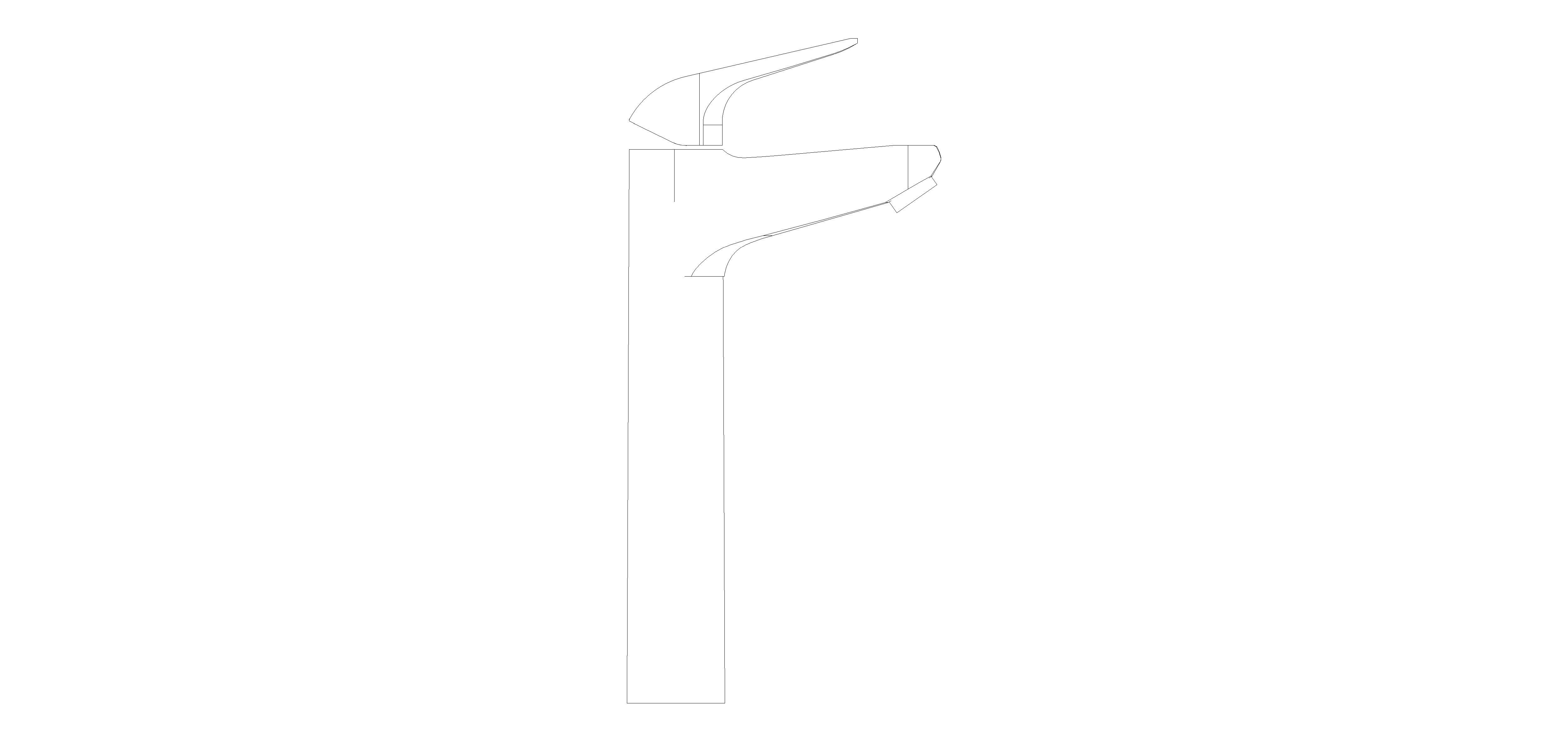 Product: Single Lever Mixer (24290001)