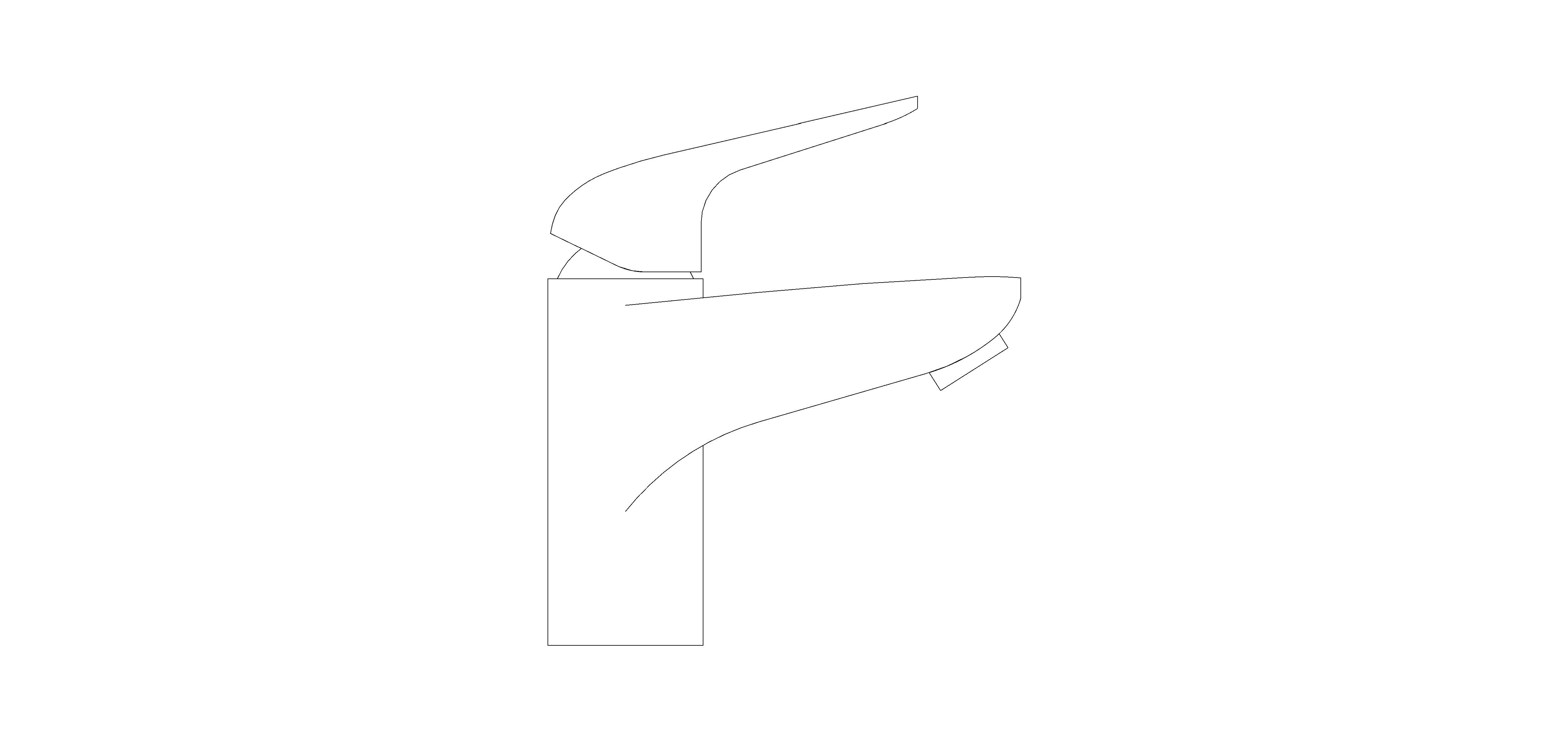 Product: Single Lever Mixer (32734001)