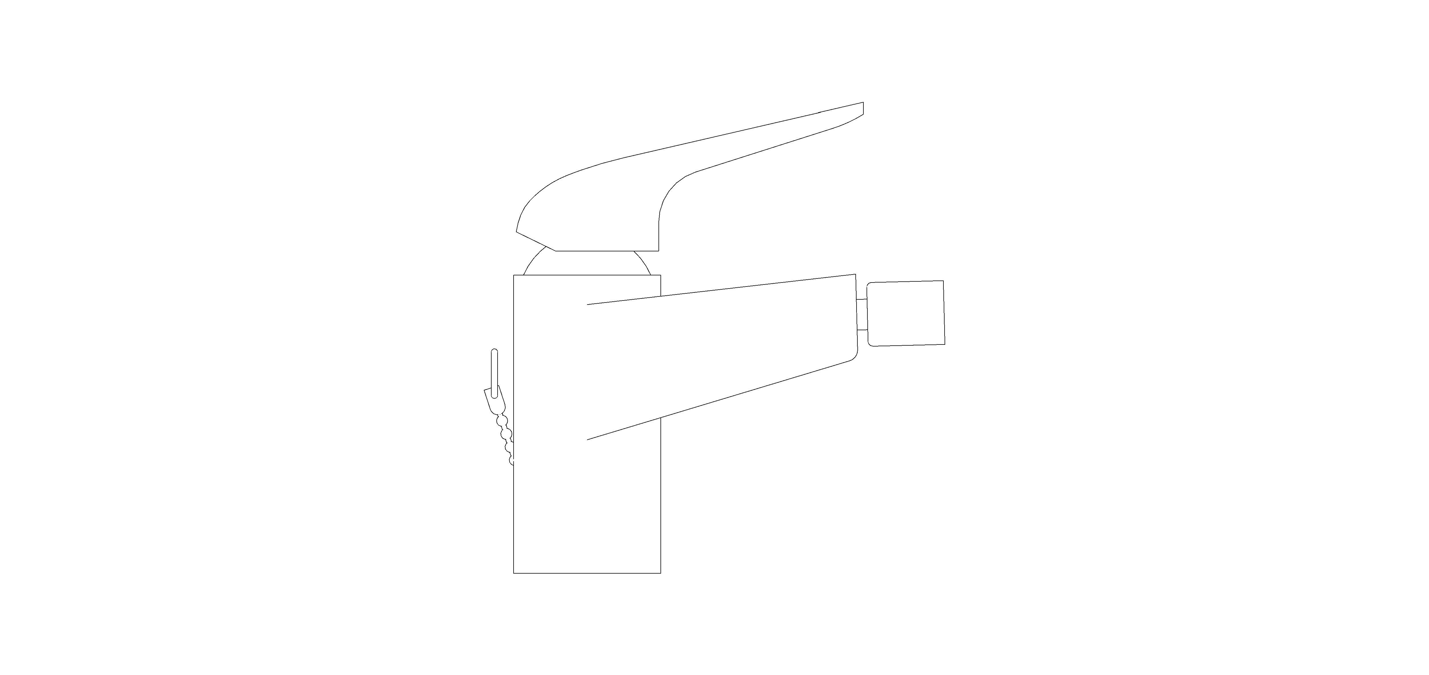 Product: Single Lever Mixer (32882001)