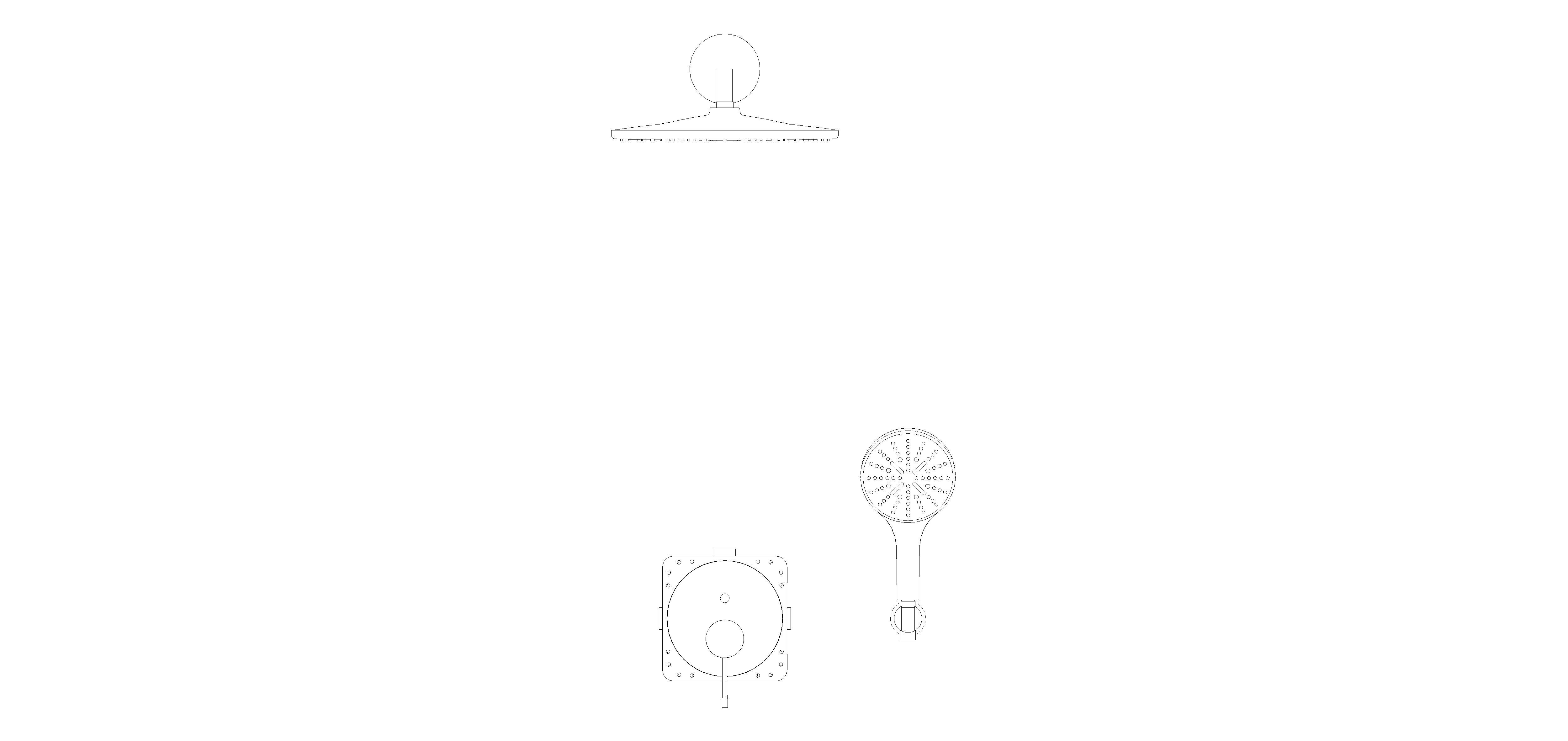 Product: ESSENCE Concealed shower system with Rainshower Mono 310 (25287AL0)
