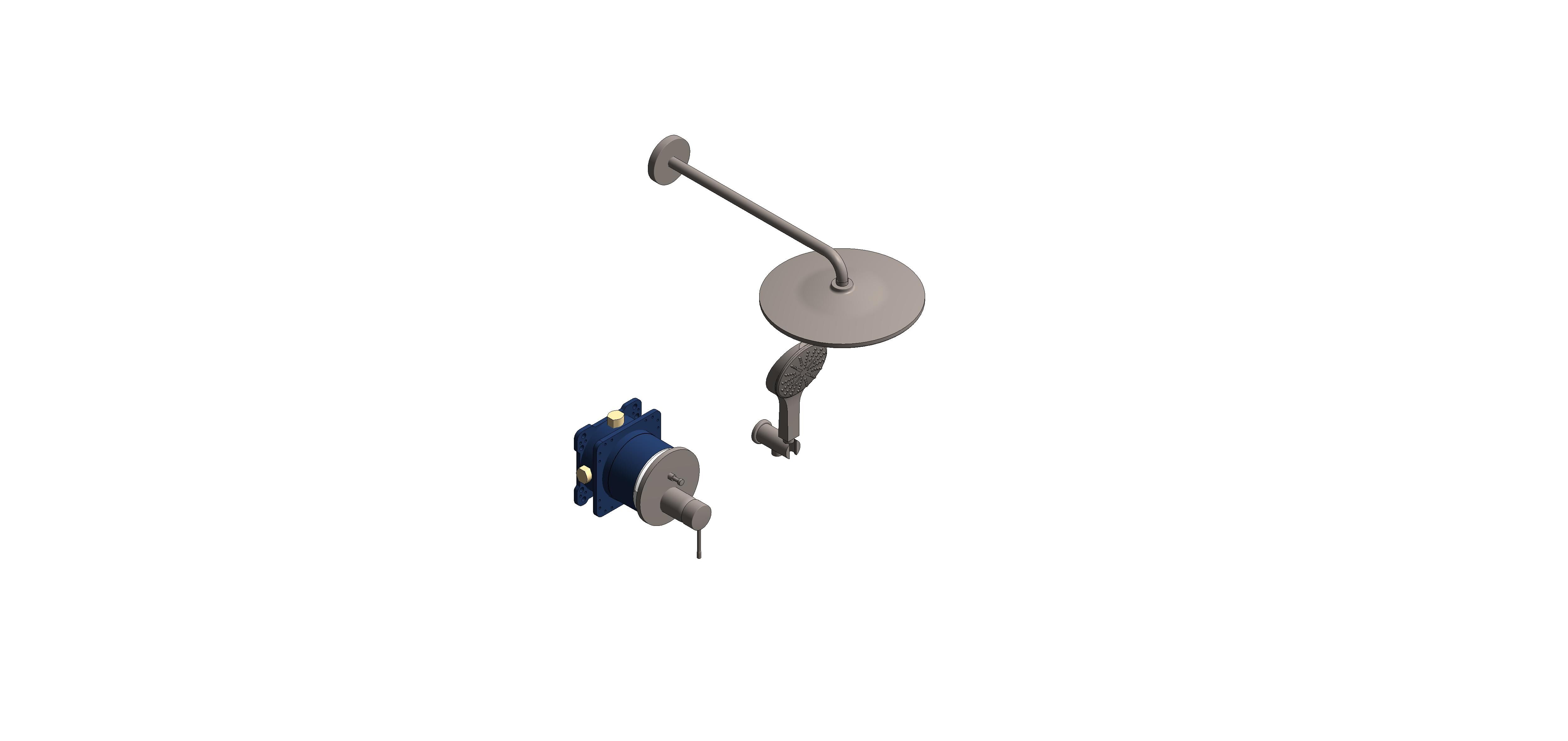 Product: ESSENCE Concealed shower system with Rainshower Mono 310 (25287AL0)