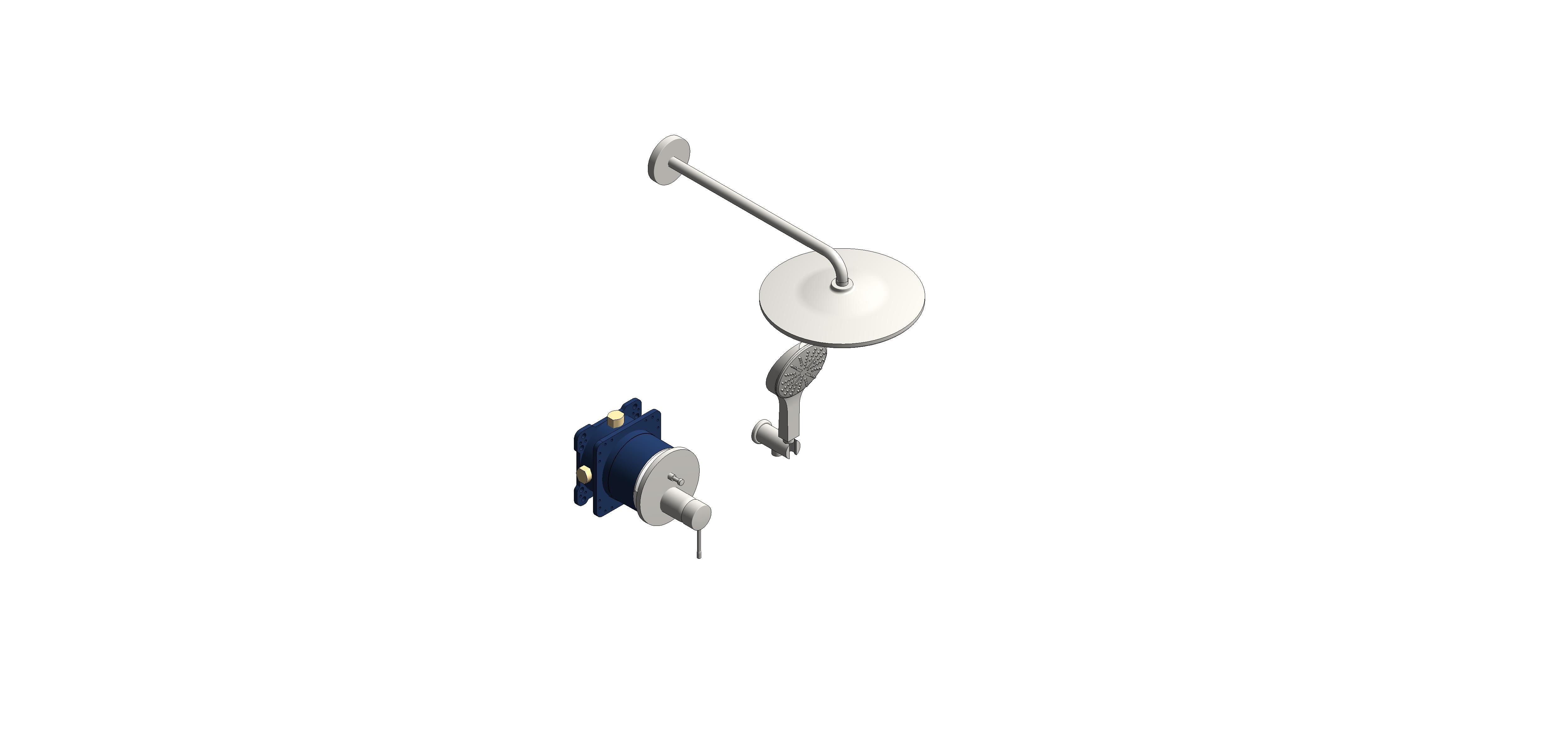 Product: ESSENCE Concealed shower system with Rainshower Mono 310 (25287DC0)