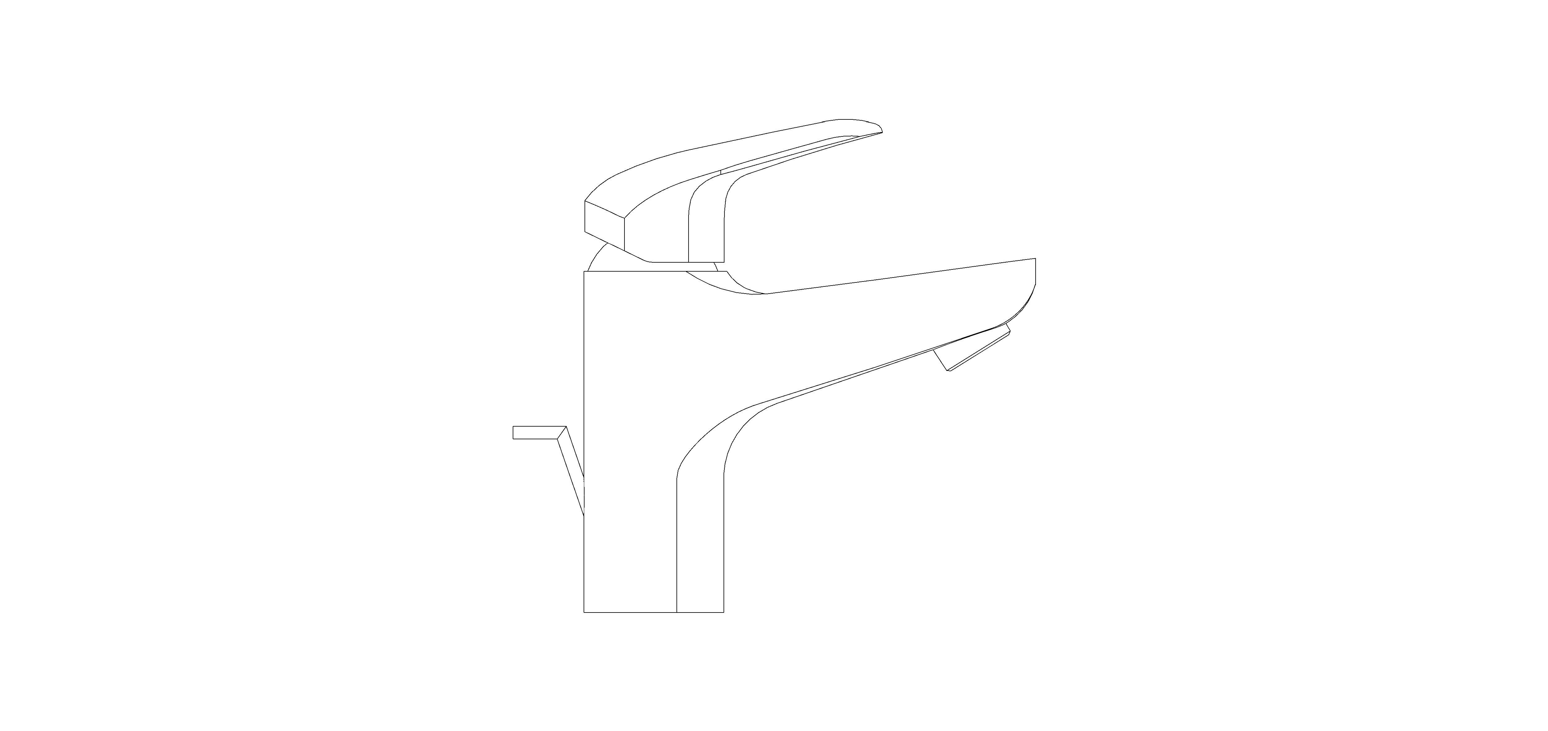 Product: EURO ECO Single Lever Mixer (2326210D)