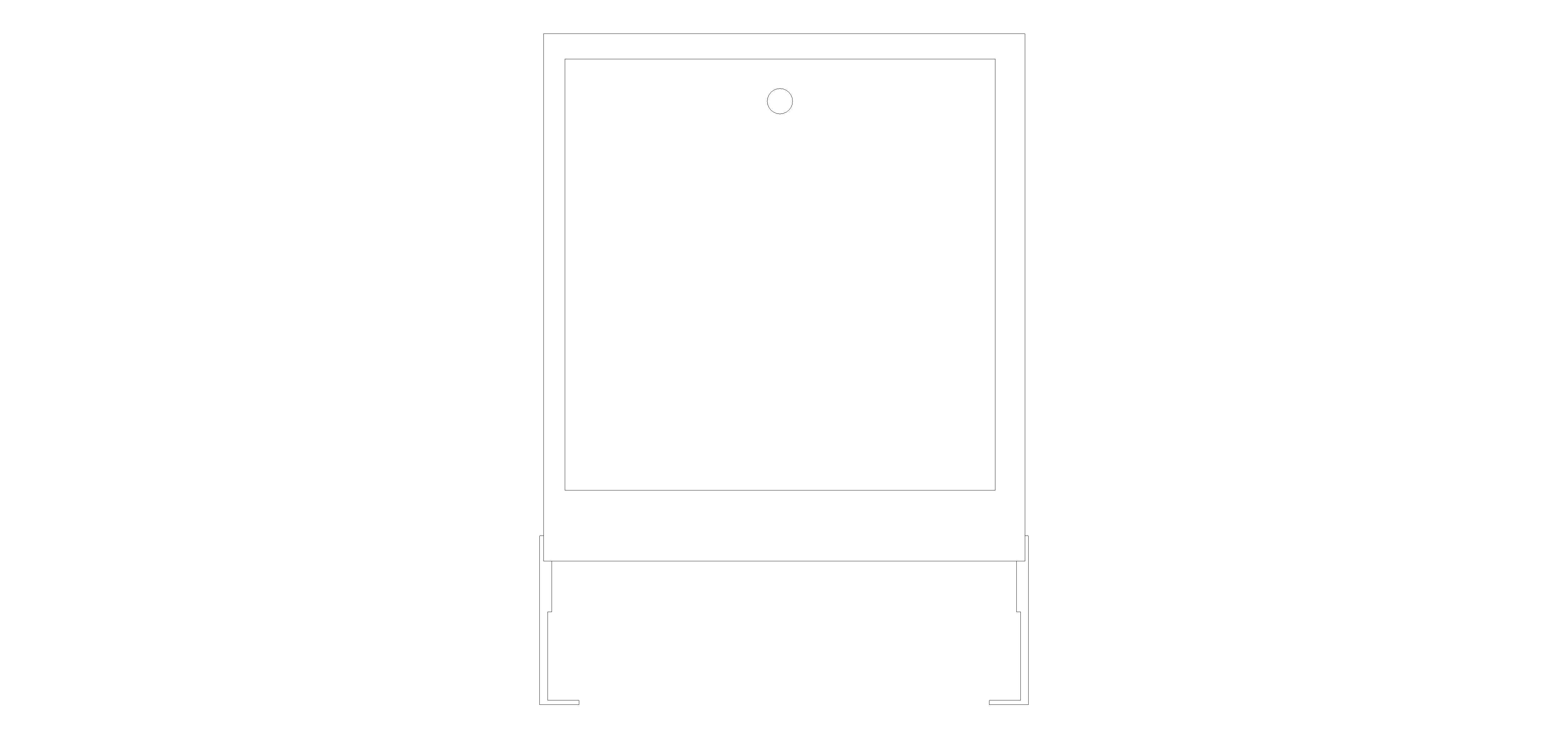Product: F-DIGITAL DELUXE Rough-in set base unit box (36474000)