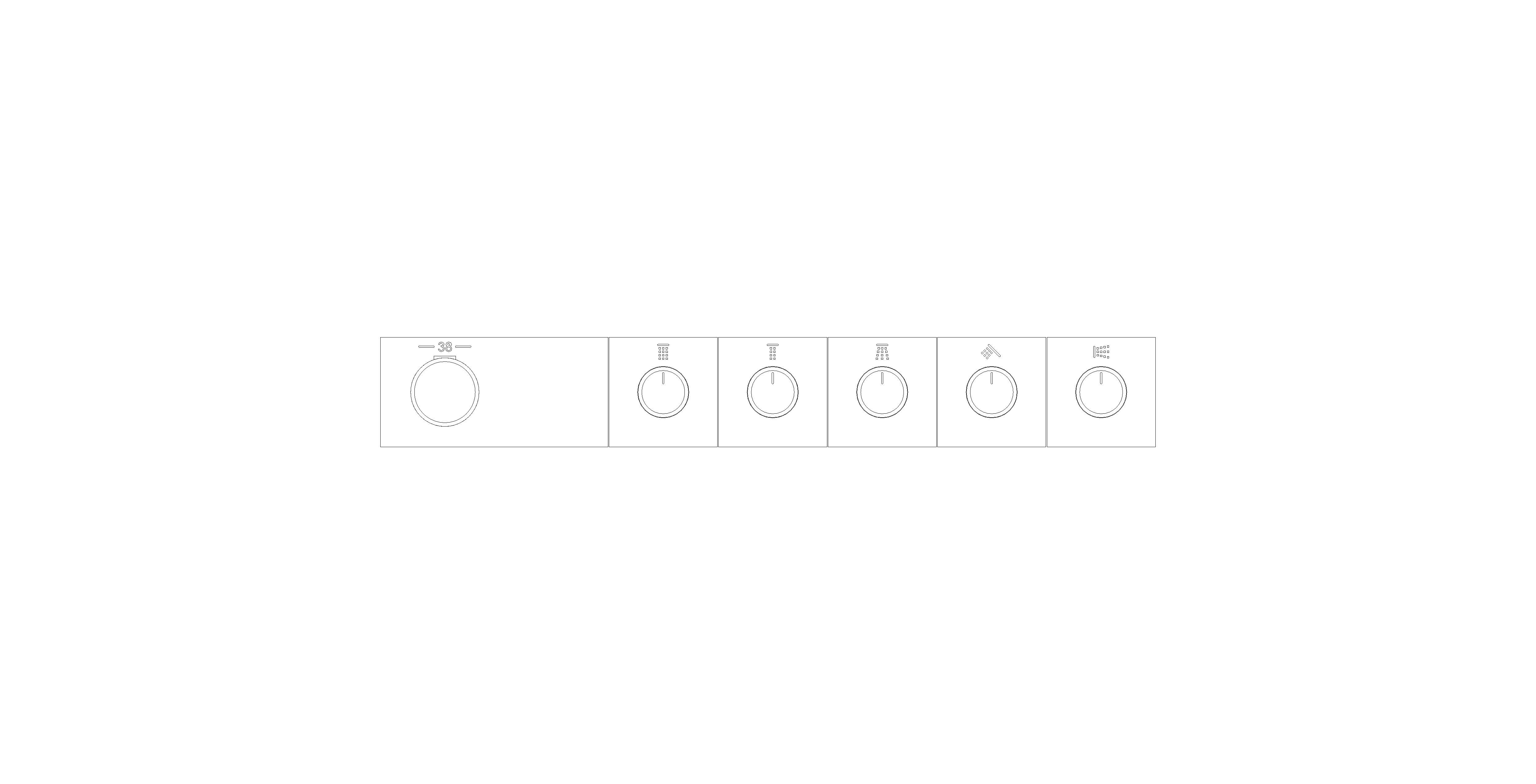 Product: GROHTHERM AQUA TILES Thermostat (106868MG00)