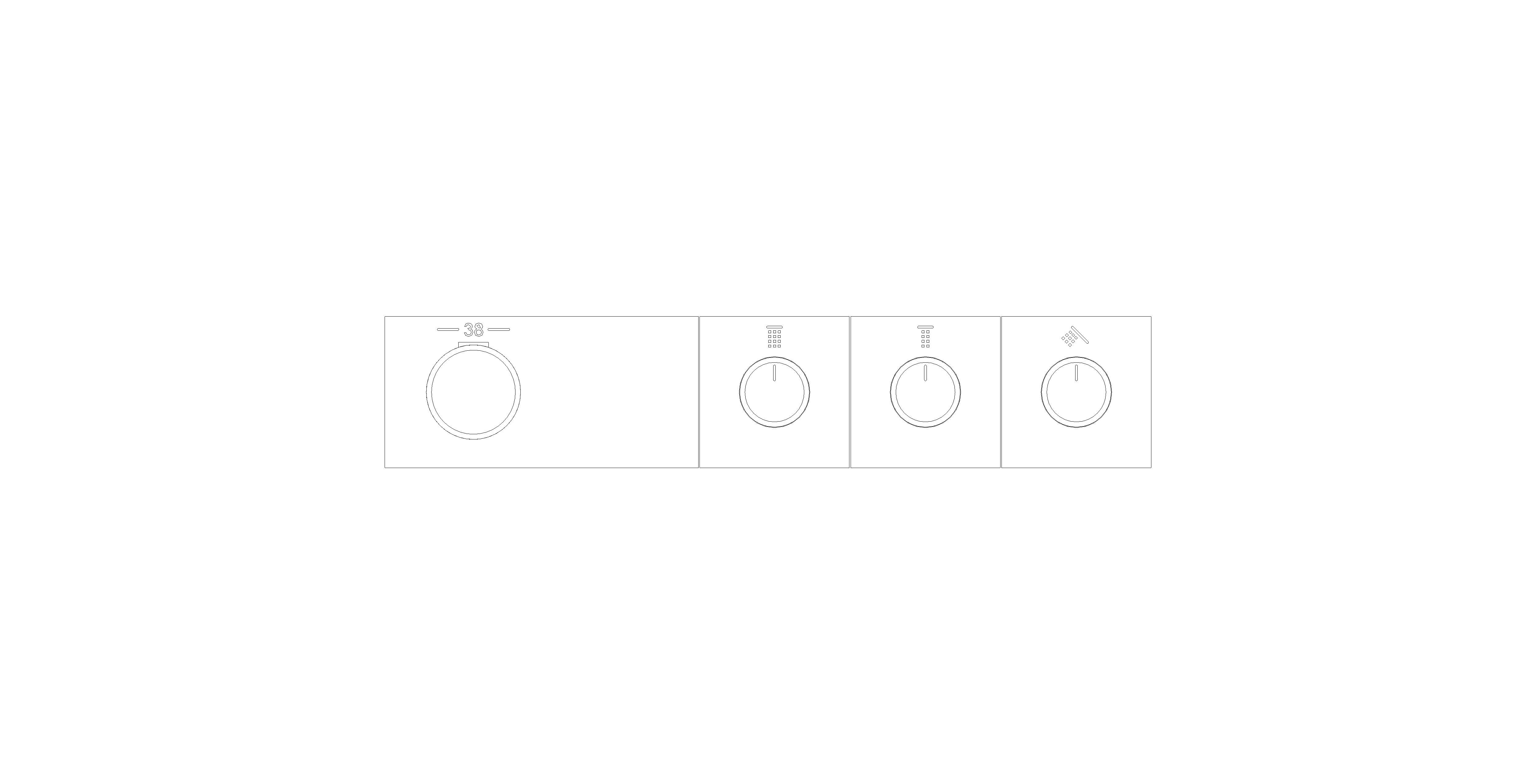 Product: GROTHERM AQUA TILES Thermostat (106866DL00)