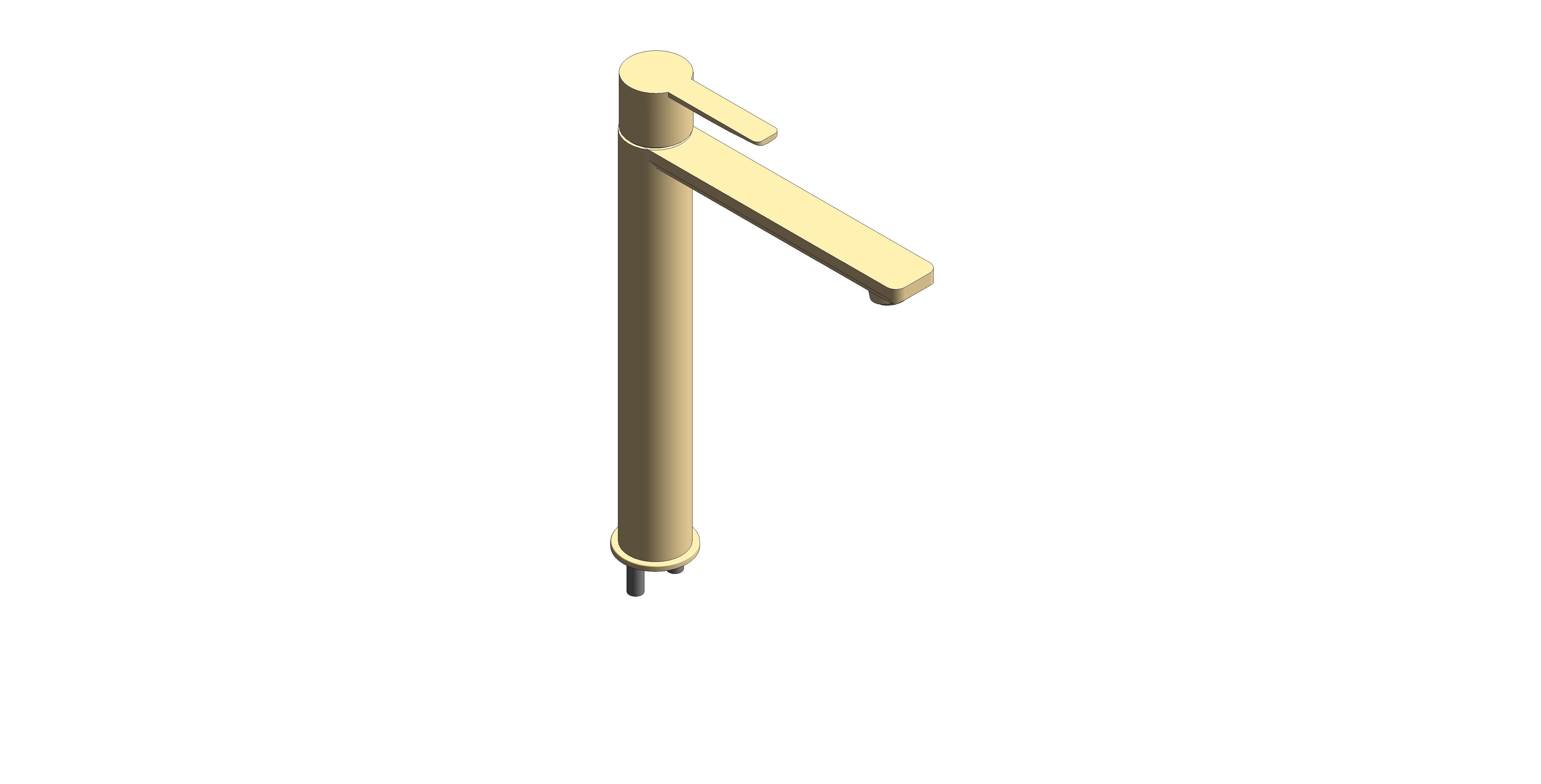 Product: LINEARE Single Lever Basin mixer (23405GN1)