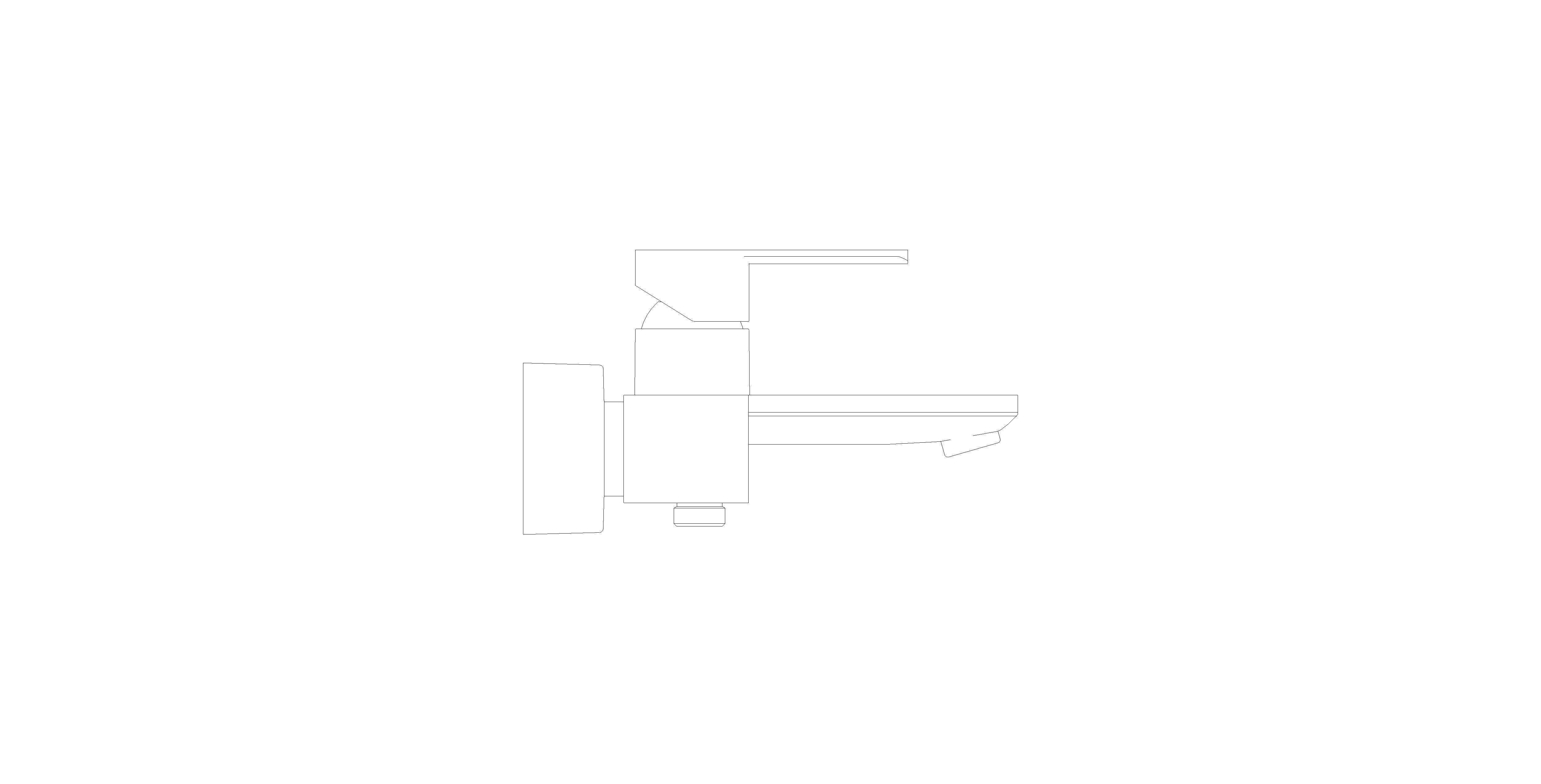 Product: LINEARE Single Lever Bath mixer (33849DL1)