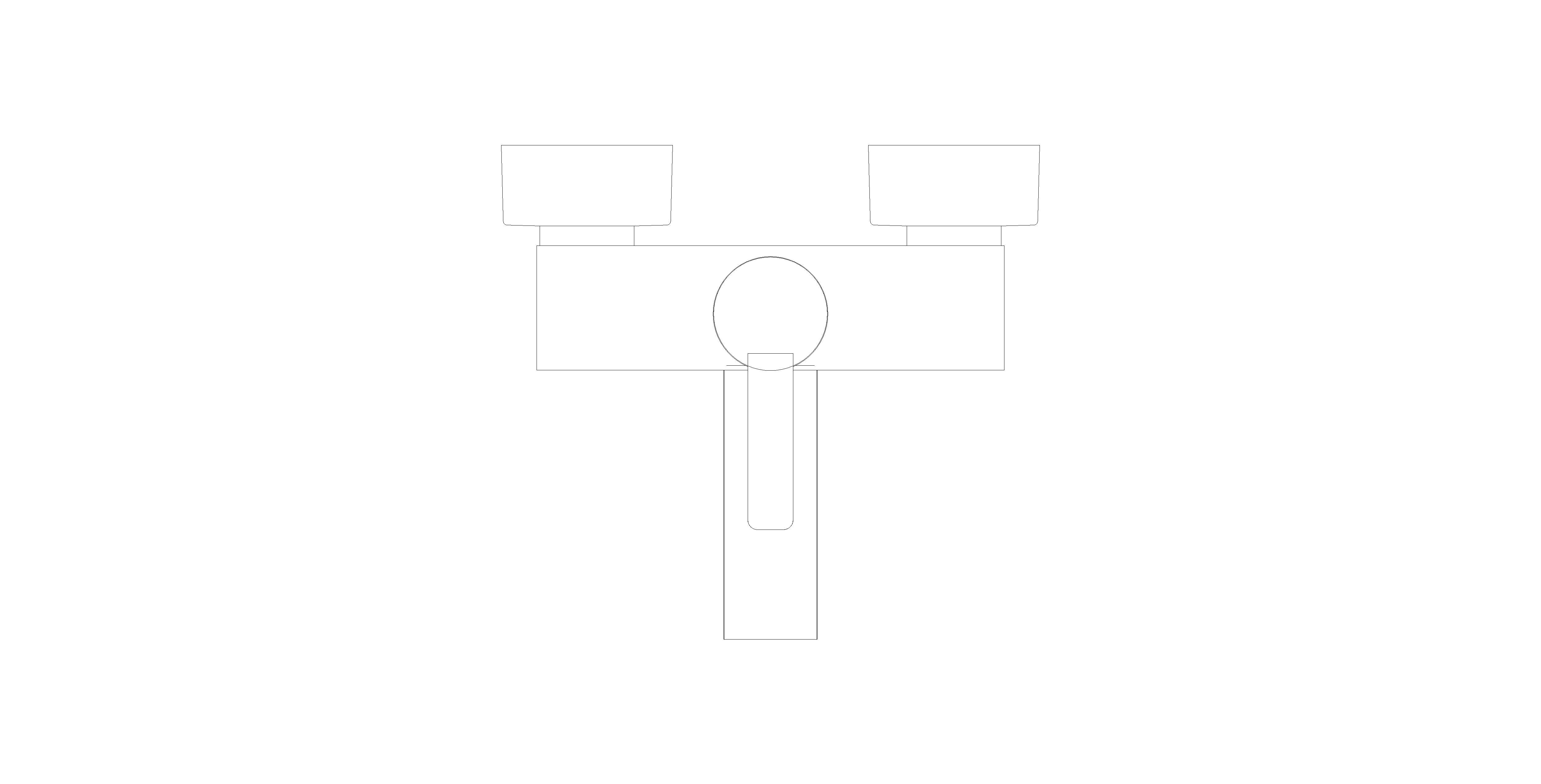 Product: LINEARE Single Lever Bath mixer (33849GN1)