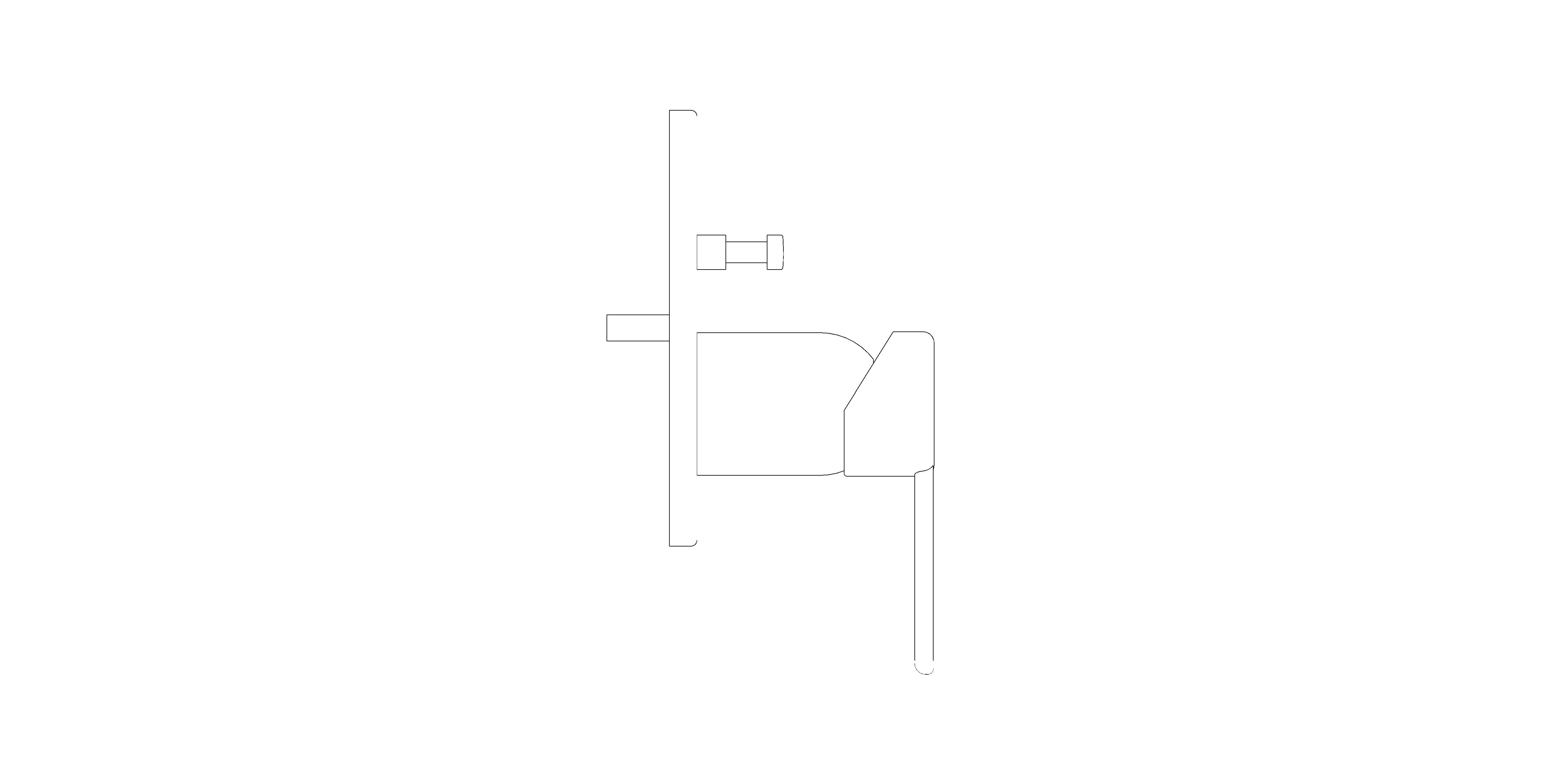 Product: LINEARE Single Lever Mixer (24064DL1)