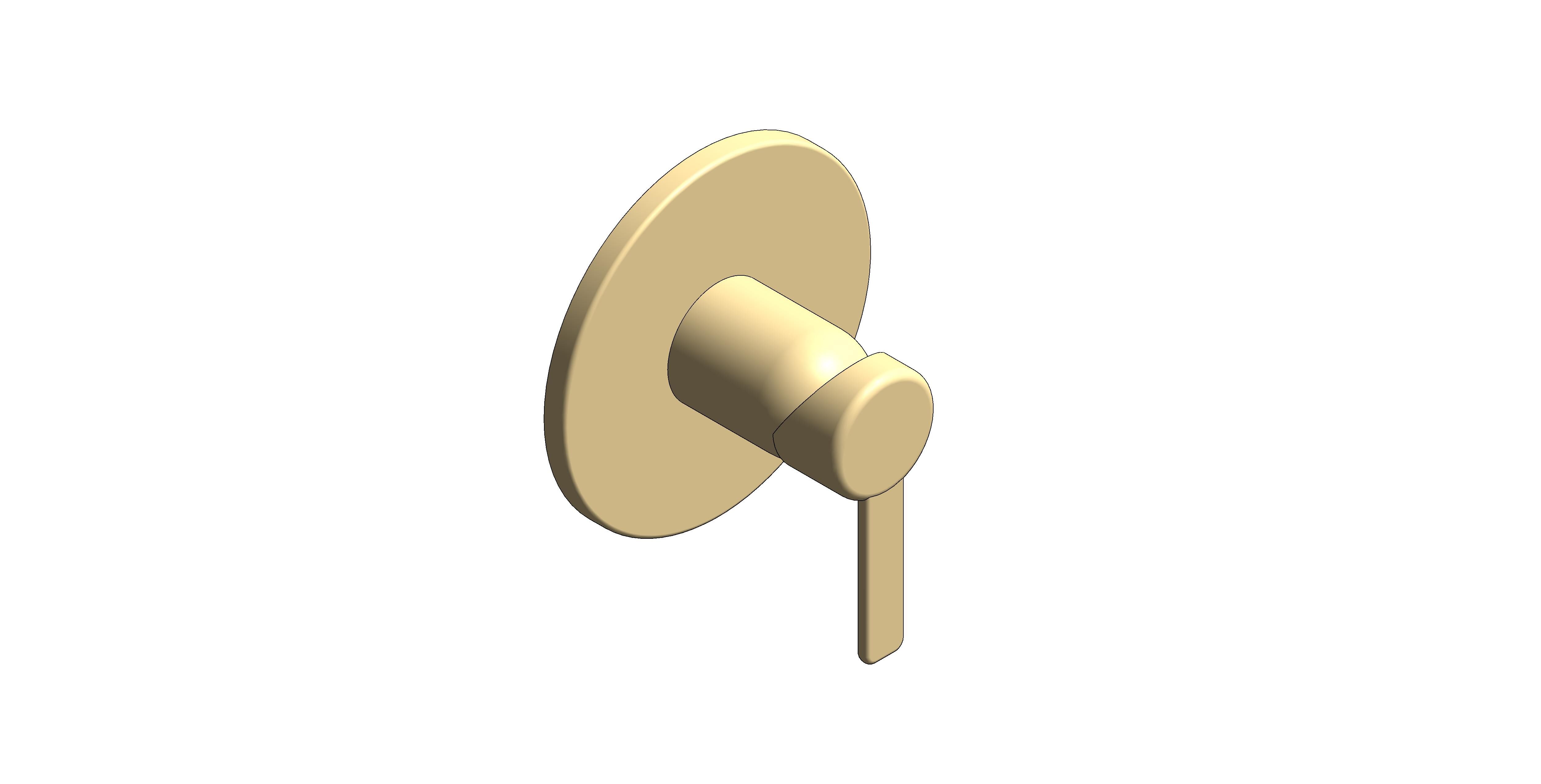 Product: LINEARE Single Lever Shower Mixer (24063GN1)