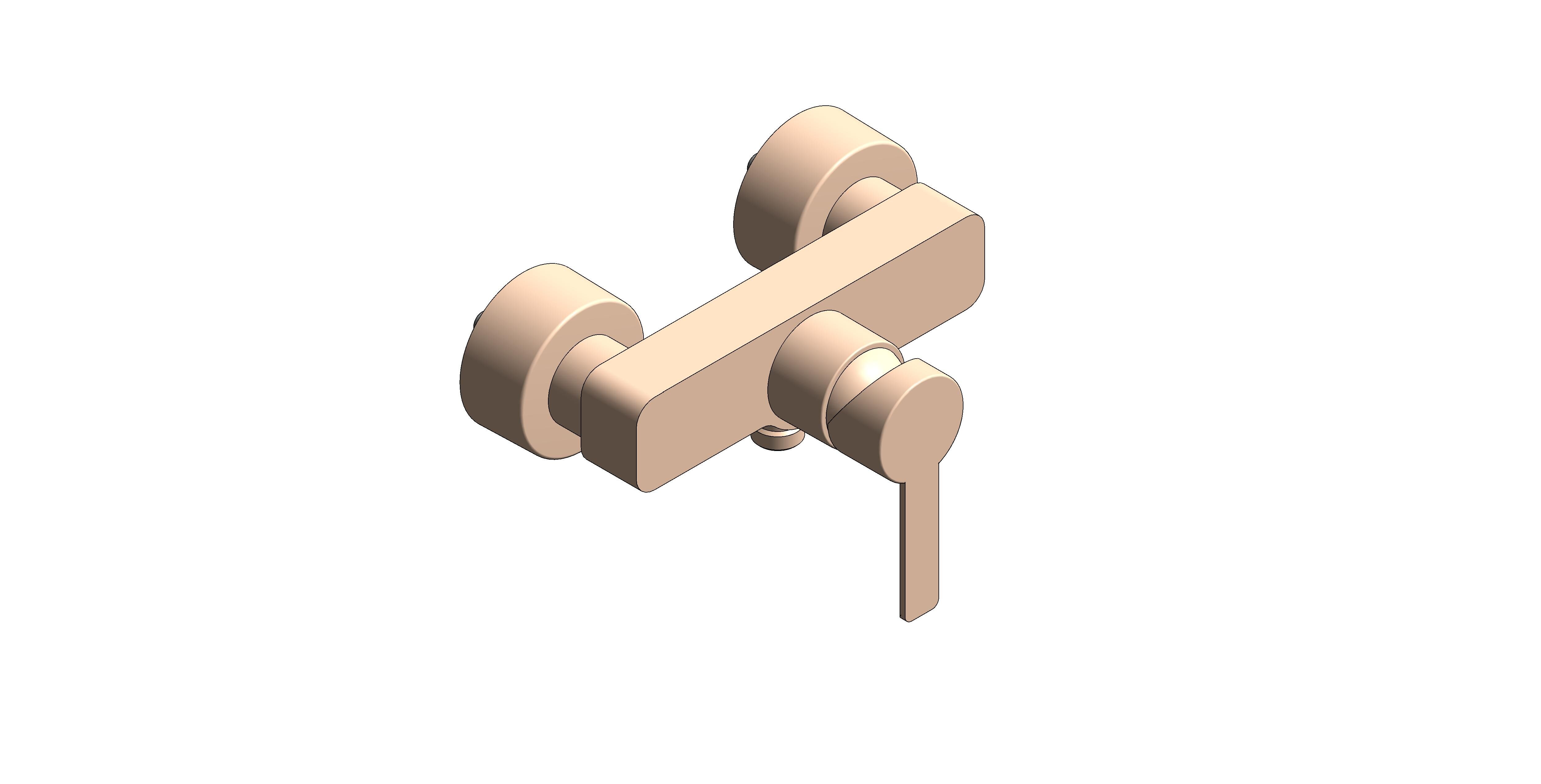 Product: LINEARE Single Lever Shower Mixer (33865DL1)