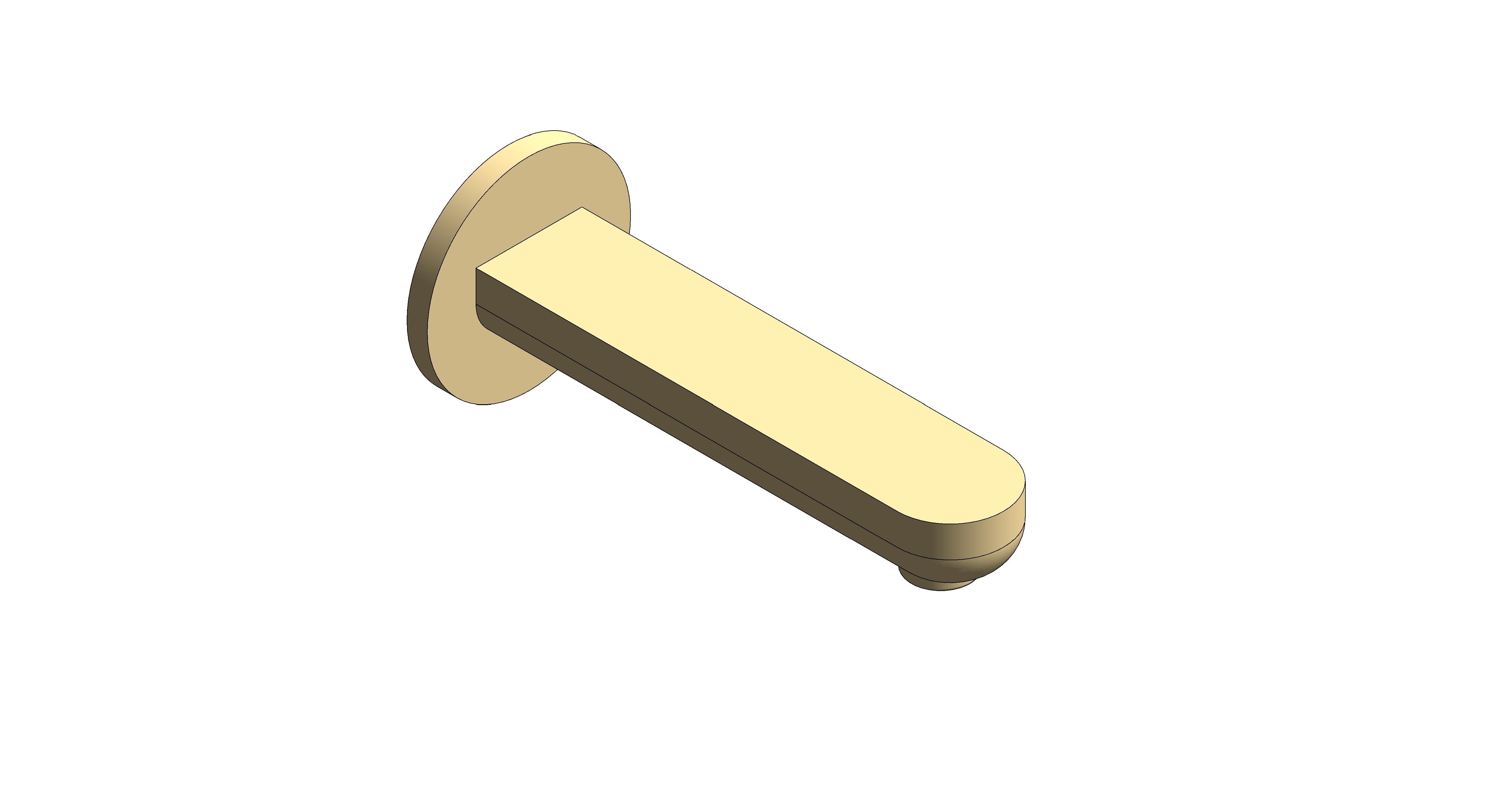 Product: EUROSMART COSMOPOLITAN Bath Spout (13261GL0)