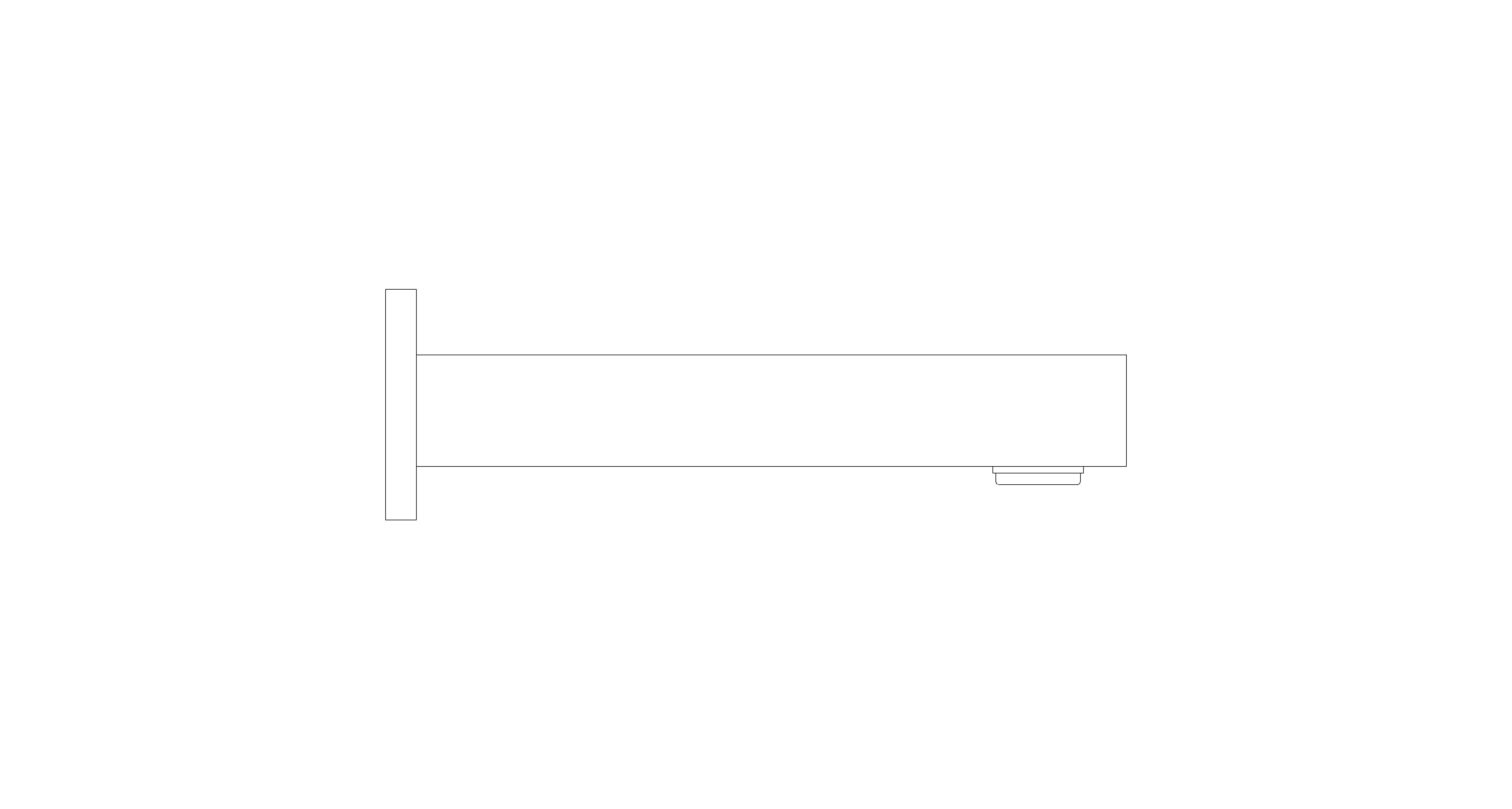Product: EUROCUBE Bath Spout (13303GL0)