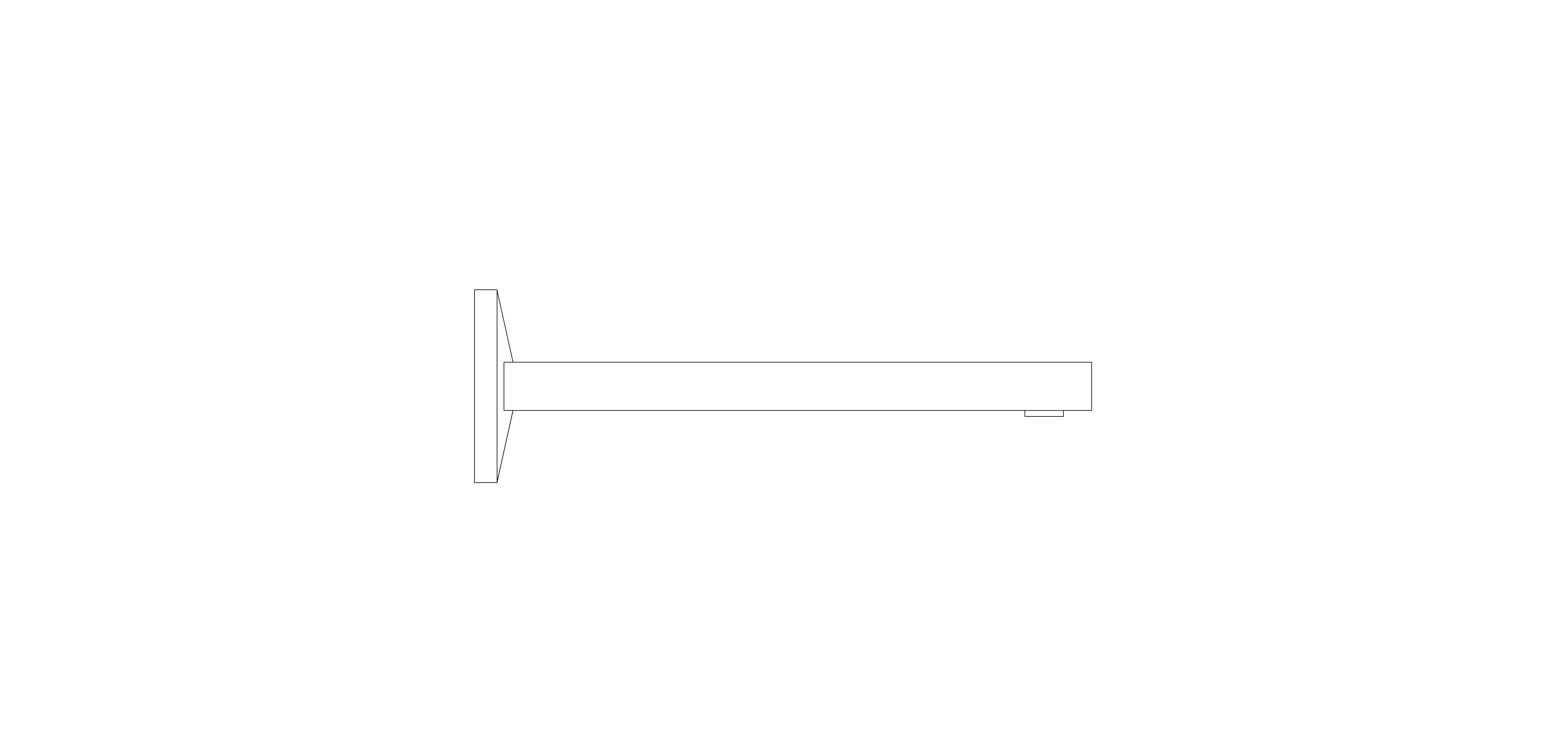Product: ALLURE BRILLIANT Cascade spout for bath and shower (13486000)