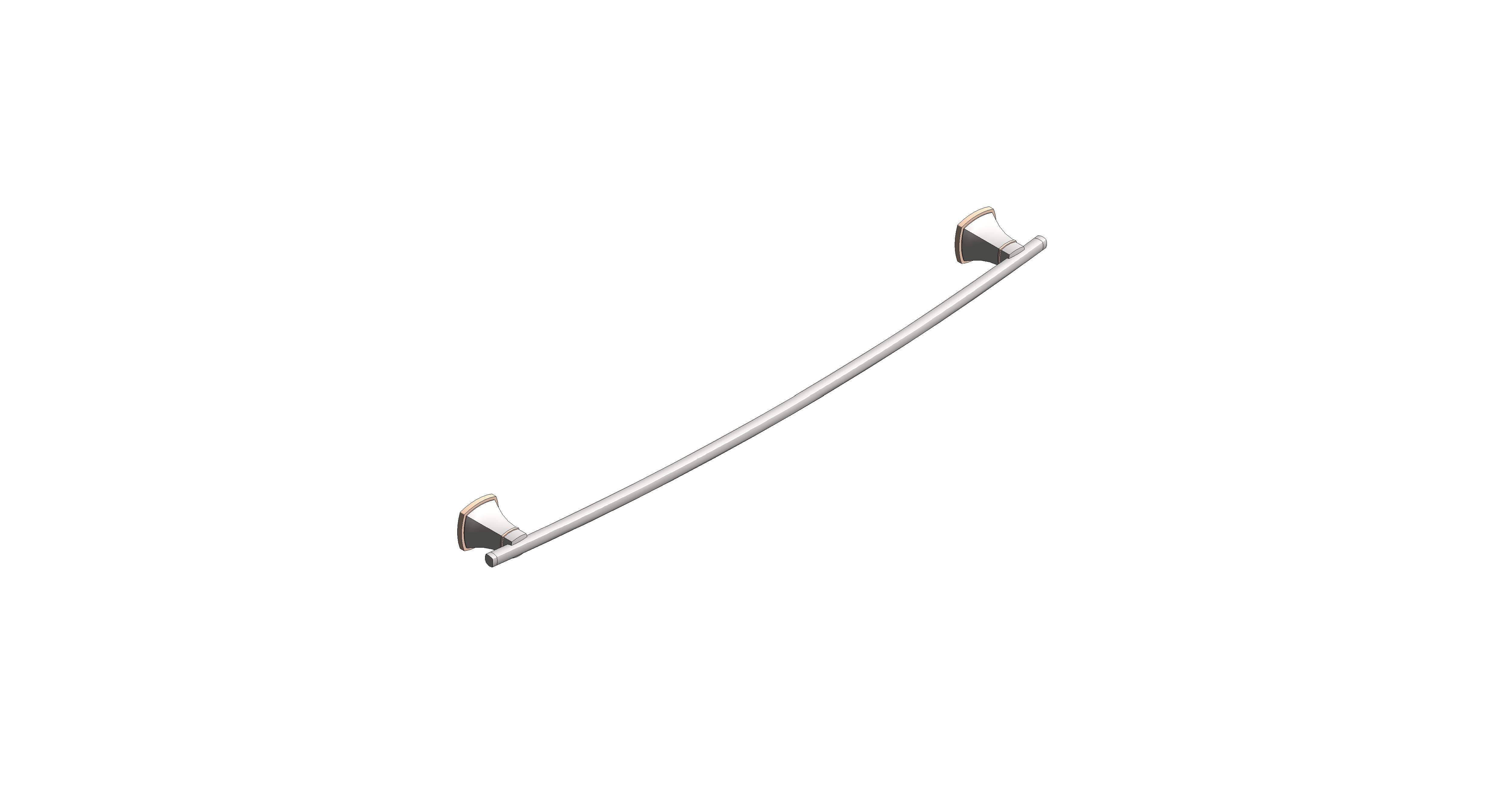 Product: GRANDERA bath towel bar (40928IG0)