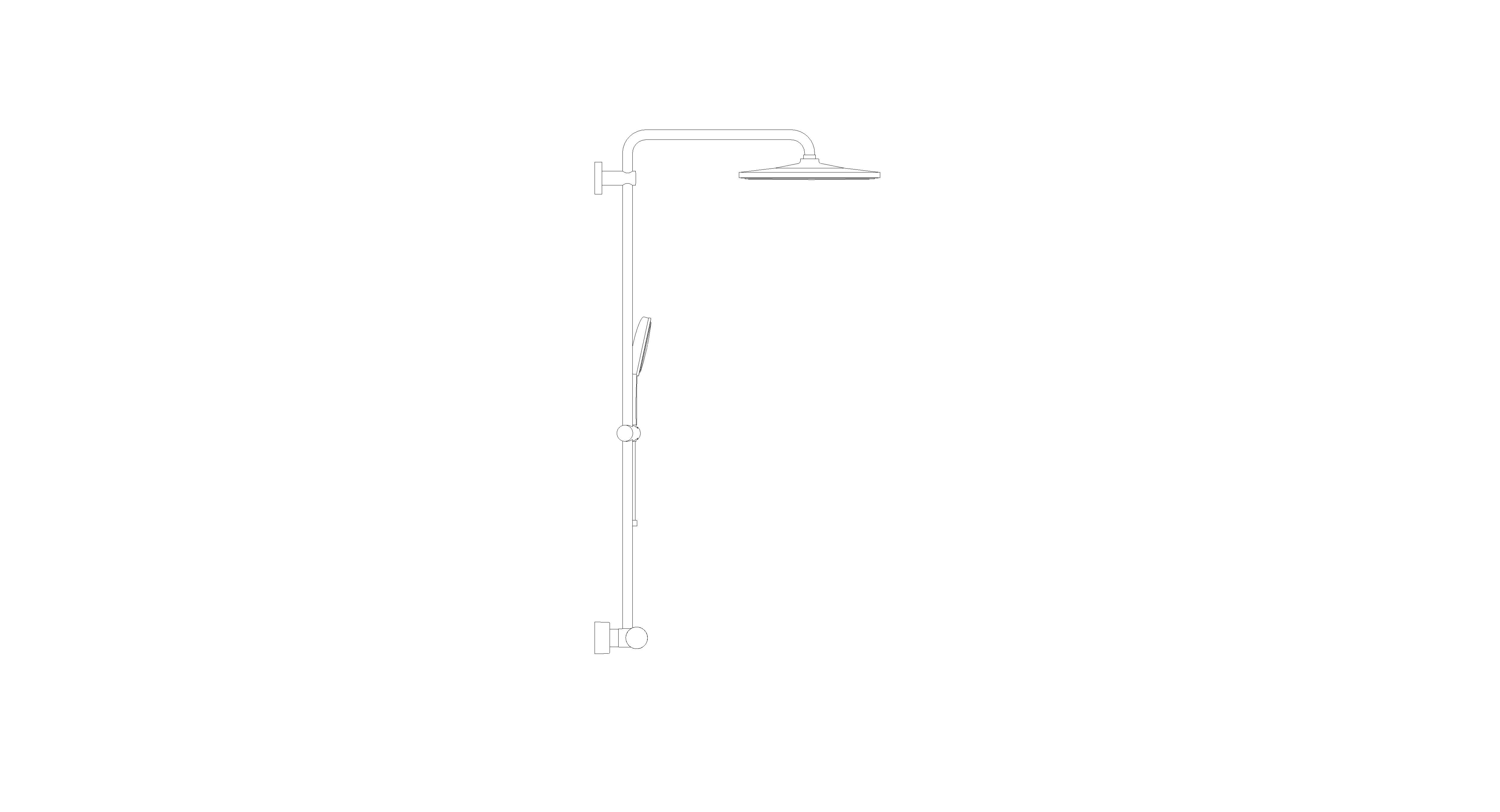 Product: RAINSHOWER SMARTACTIVE 310 Shower System With Thermostat For Wall Mounting (22119KF0)