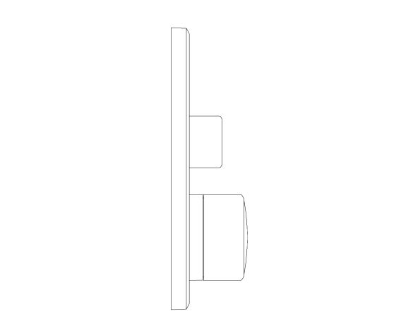 Product: GROHTHERM SMARTCONTROL Thermostat For Concealed Installation With 2 Valves (29507KF0)