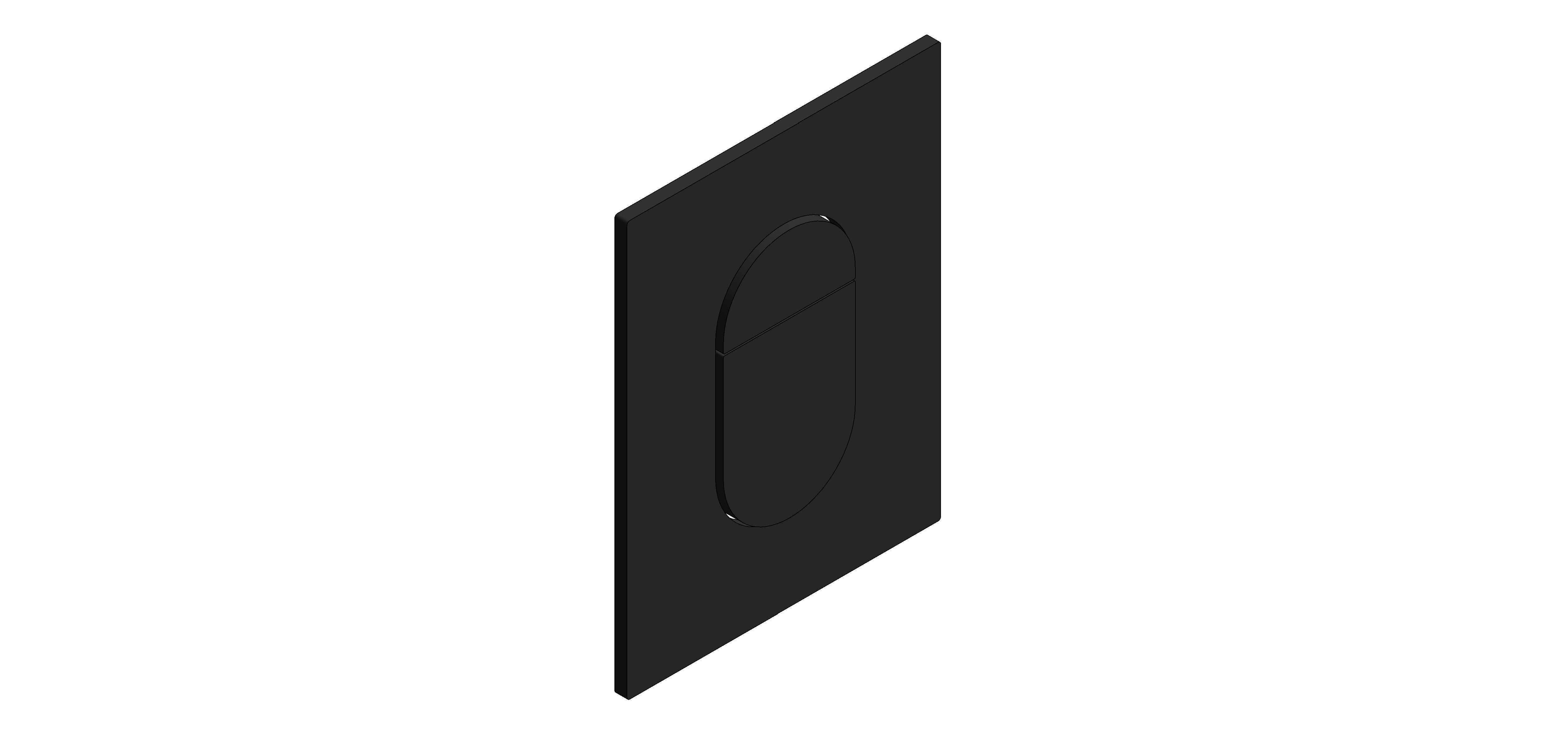 Product: ARENA COSMPOLITAN Flush Plate (37624KF0)
