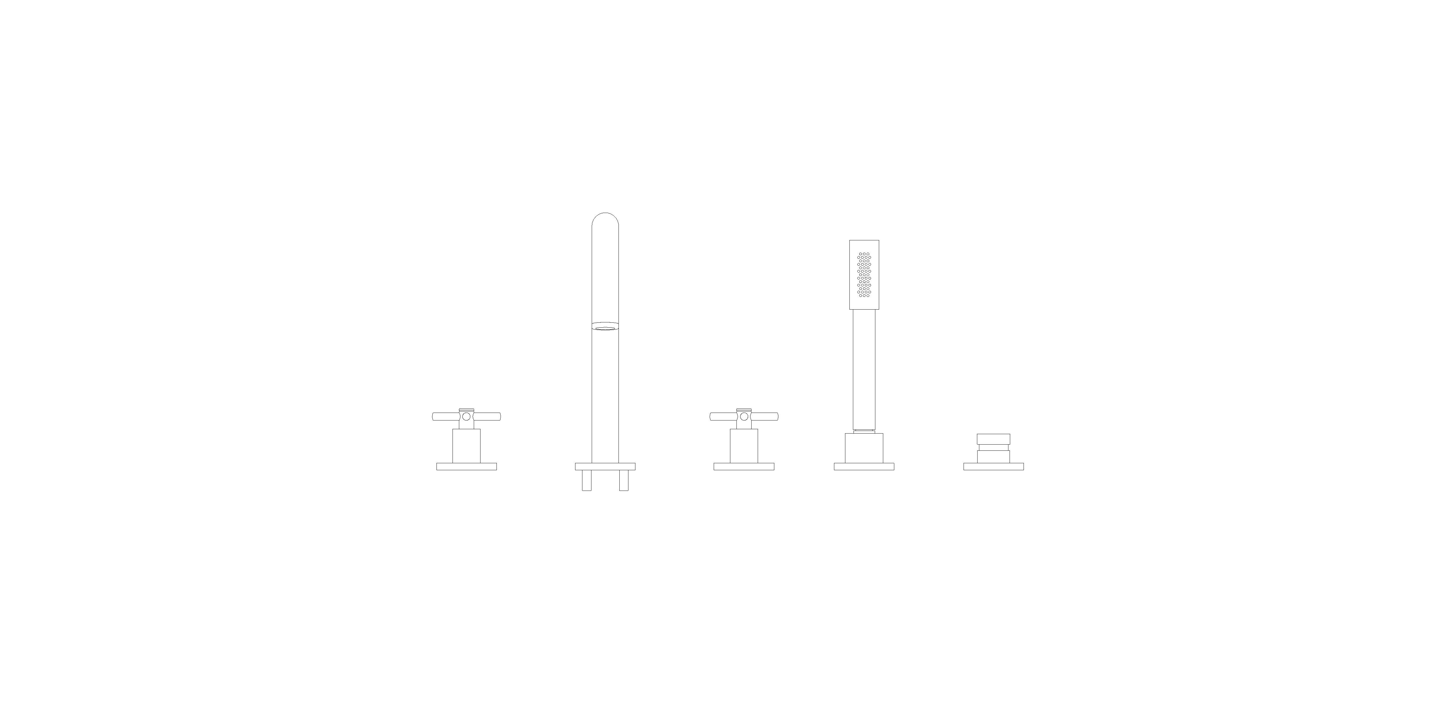 Product: ATRIO 5-hole bath/shower combination (29408DA0)