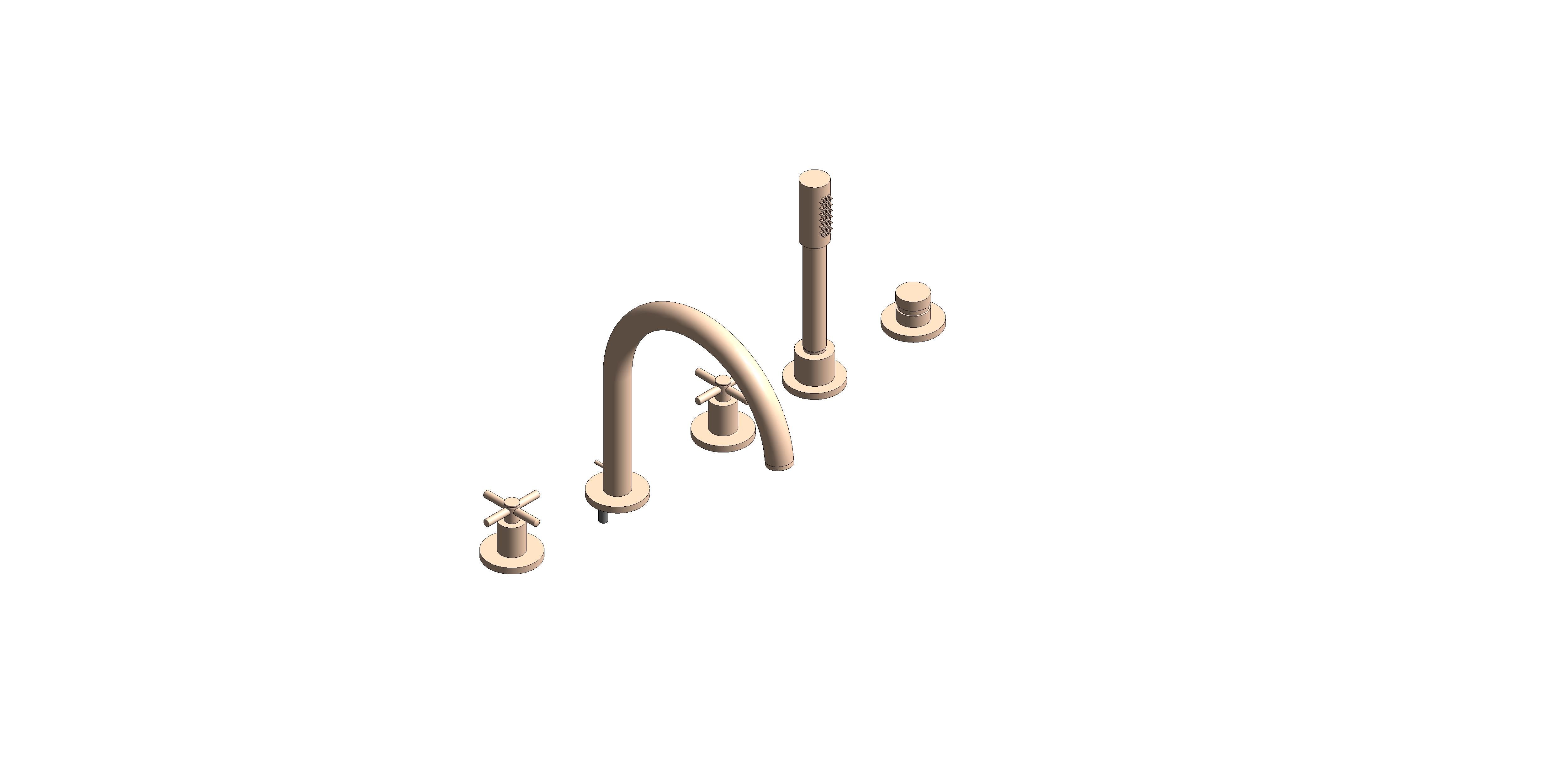 Product: ATRIO 5-hole bath/shower combination (29408DA0)