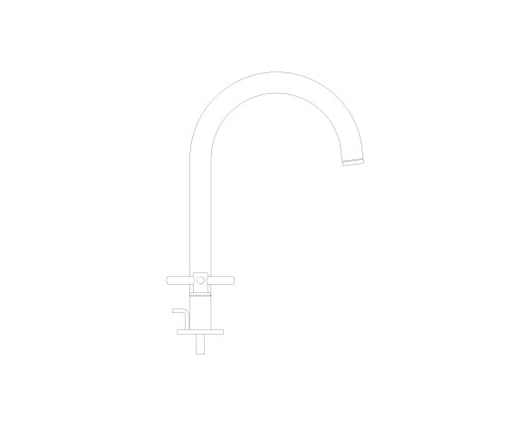 Product: ATRIO Three-hole basin mixer 1/2″ L-Size (20643DC0)
