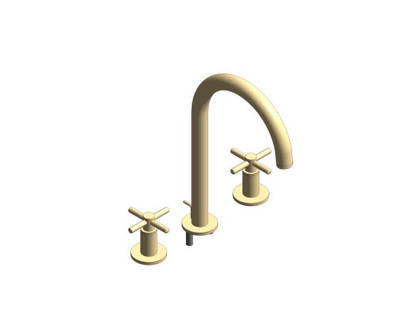 Product: ATRIO Three-hole basin mixer 1/2″ L-Size (20643GL0)