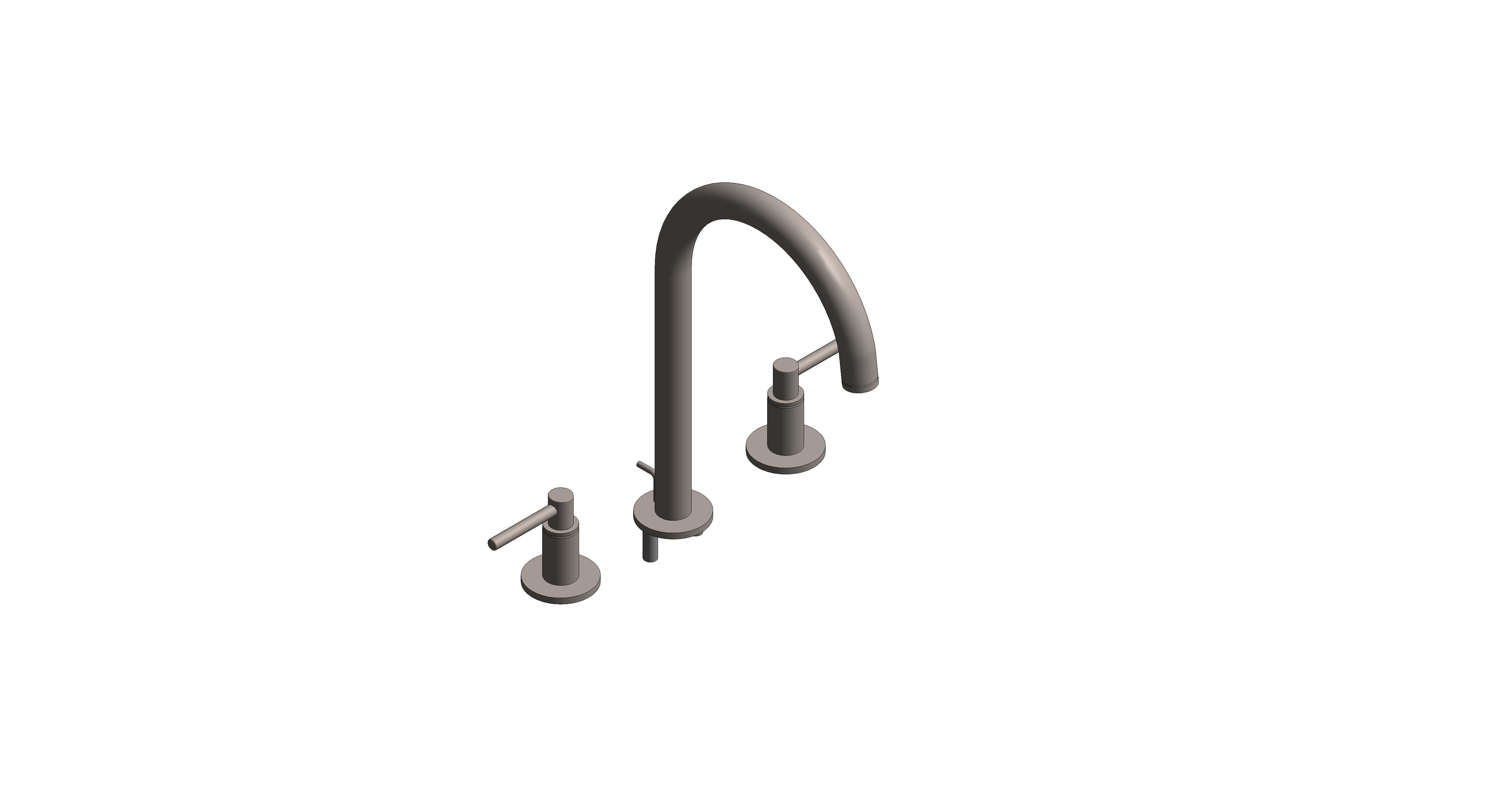 Product: ATRIO Three-hole basin mixer 1/2″ L-Size (20649AL0)