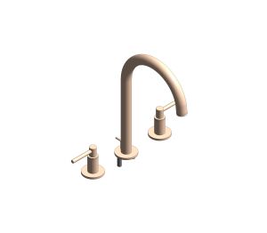 Product: ATRIO Three-hole basin mixer 1/2″ L-Size (20649DA0)