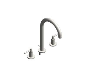 Product: ATRIO Three-hole basin mixer 1/2″ L-Size (20649DC0)