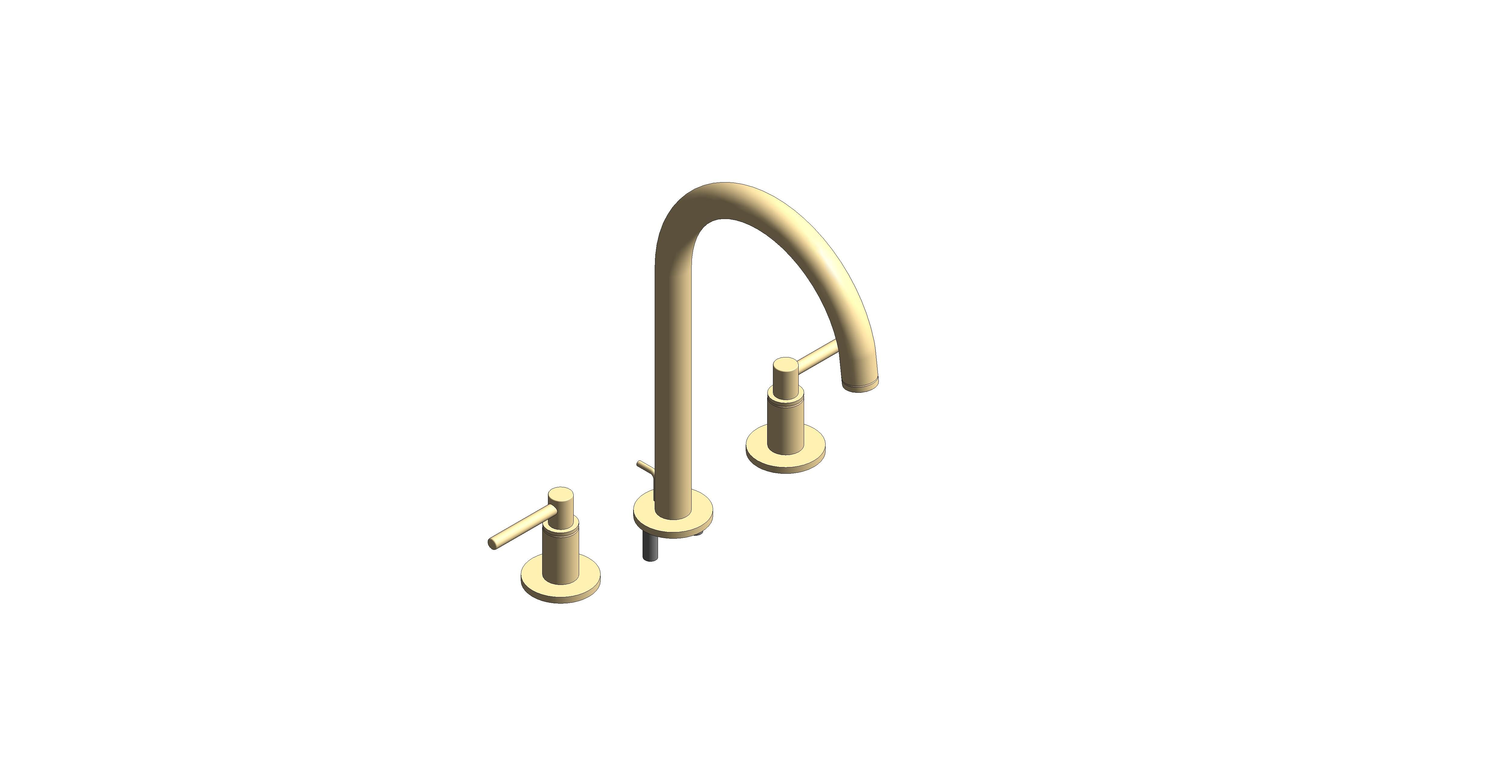 Product: ATRIO Three-hole basin mixer 1/2″ L-Size (20649GL0)