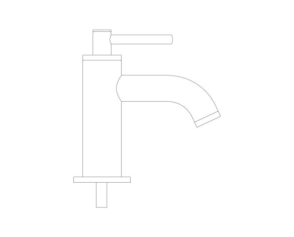 Product: ATRIO Basin tap 1/2″ (20658AL0)