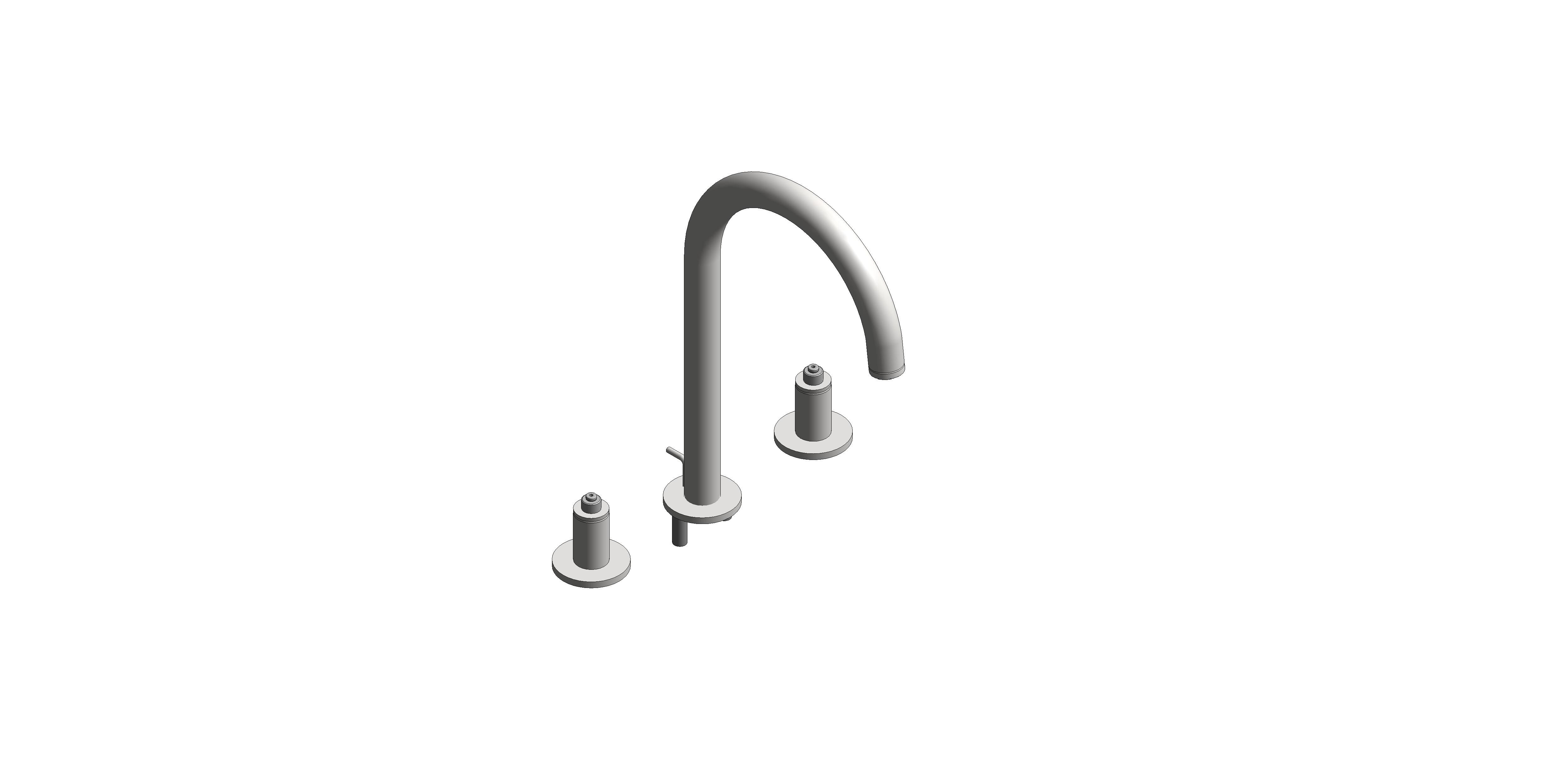 Product: ATRIO 3-hole basin mixer L-Size (20659000)