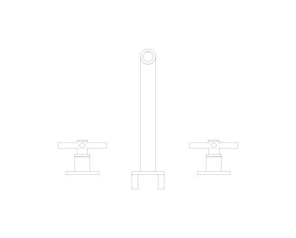 Product: ATRIO 3-hole basin mixer M-Size (2066100F)