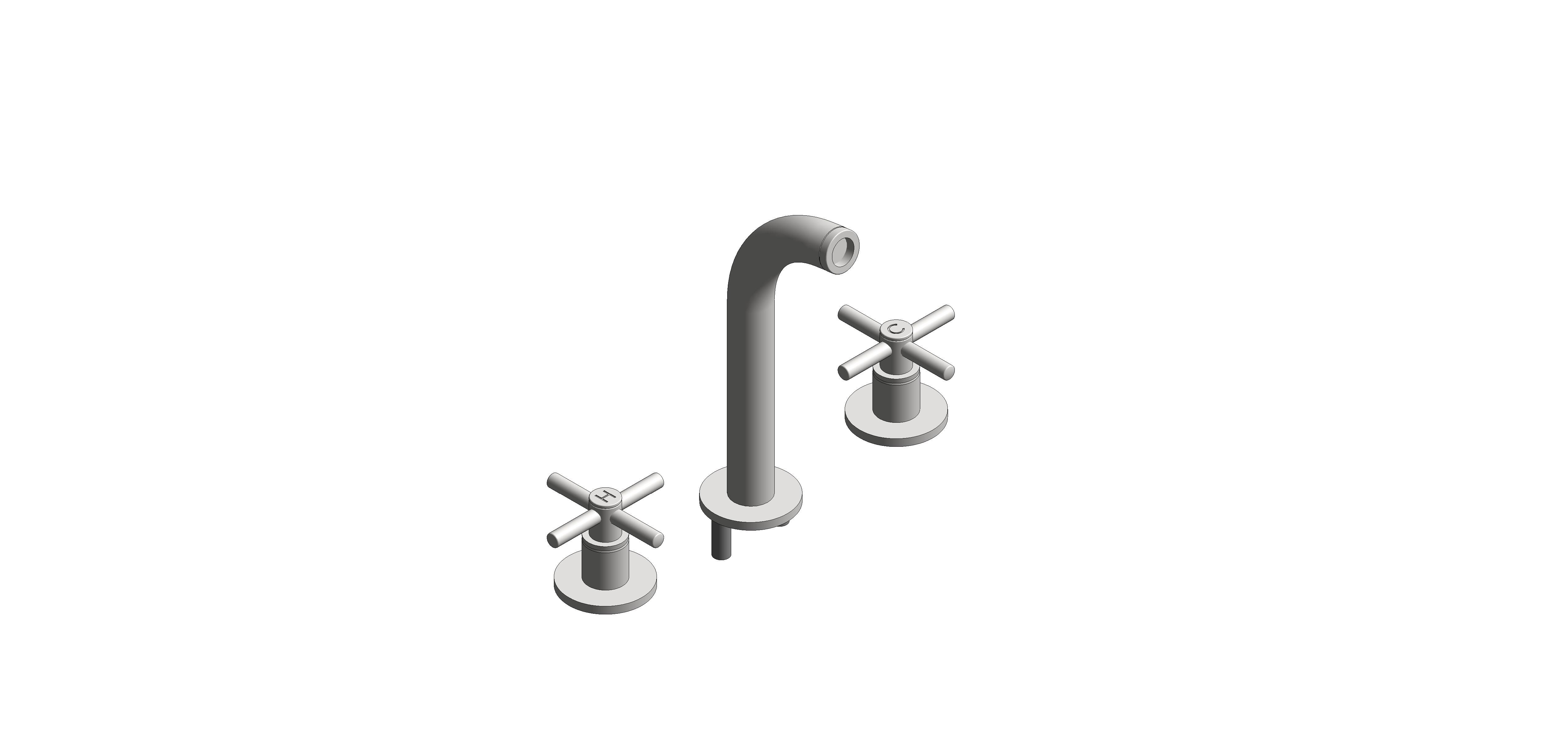 Product: ATRIO 3-hole basin mixer M-Size (2066100F)