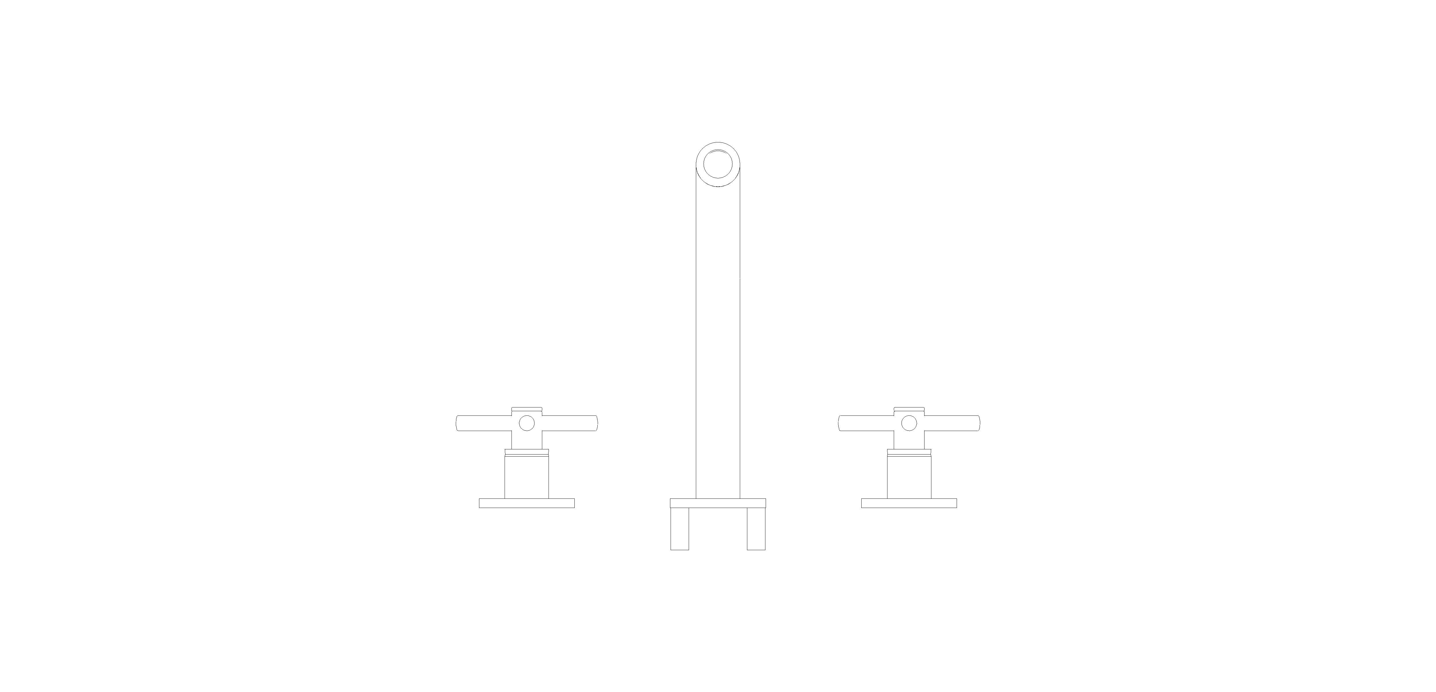 Product: ATRIO 3-hole basin mixer M-Size (20661AL0)
