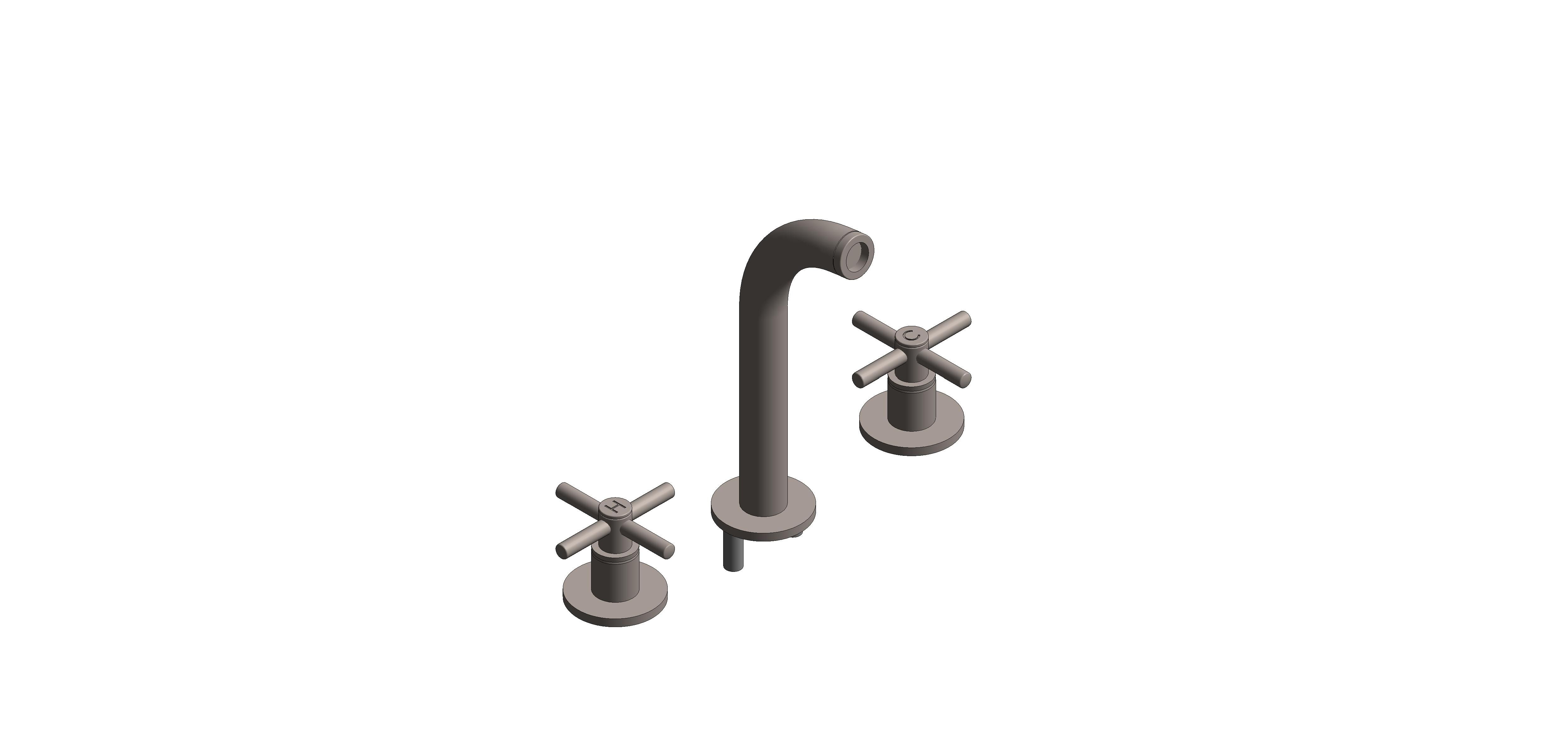 Product: ATRIO 3-hole basin mixer M-Size (20661AL0)