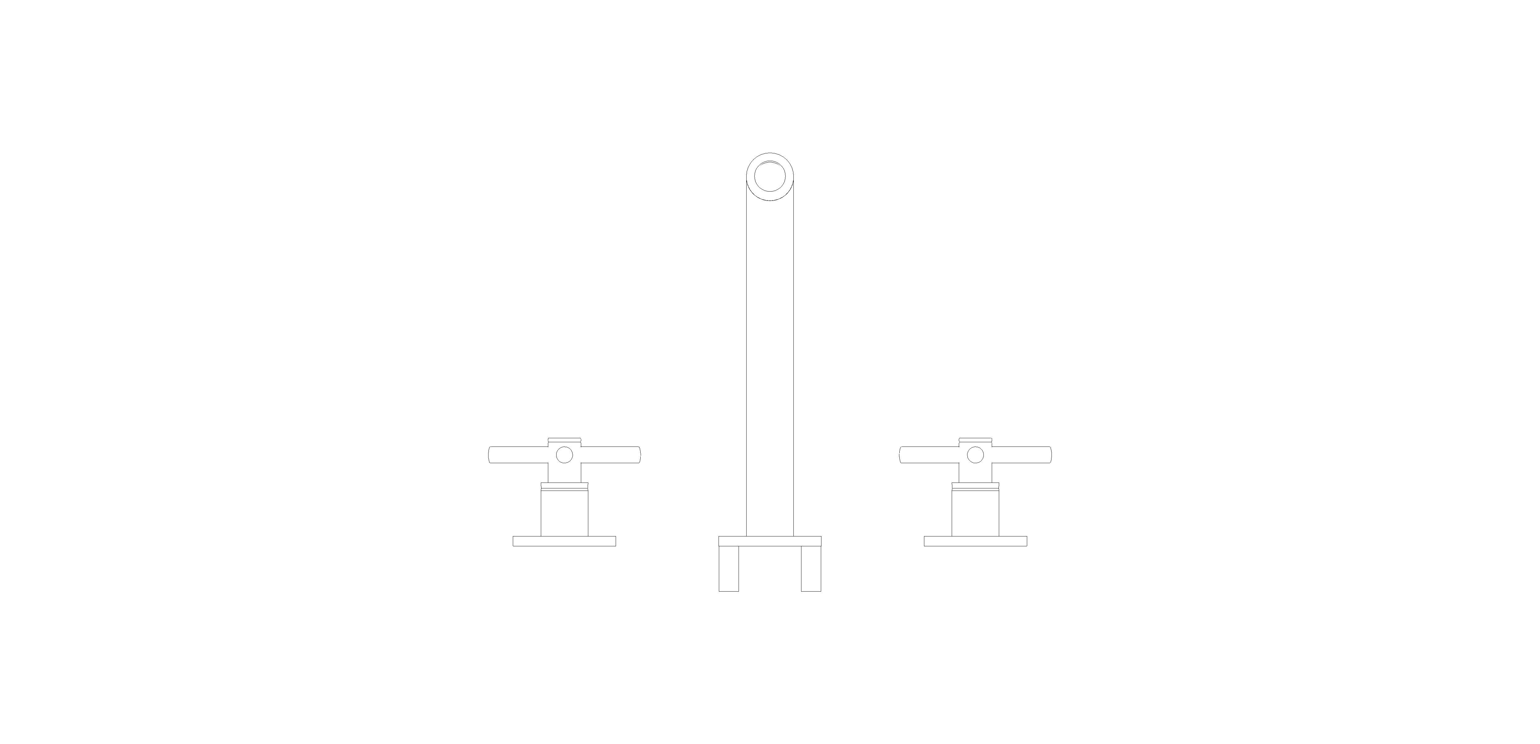 Product: ATRIO 3-hole basin mixer M-Size (20661DA0)