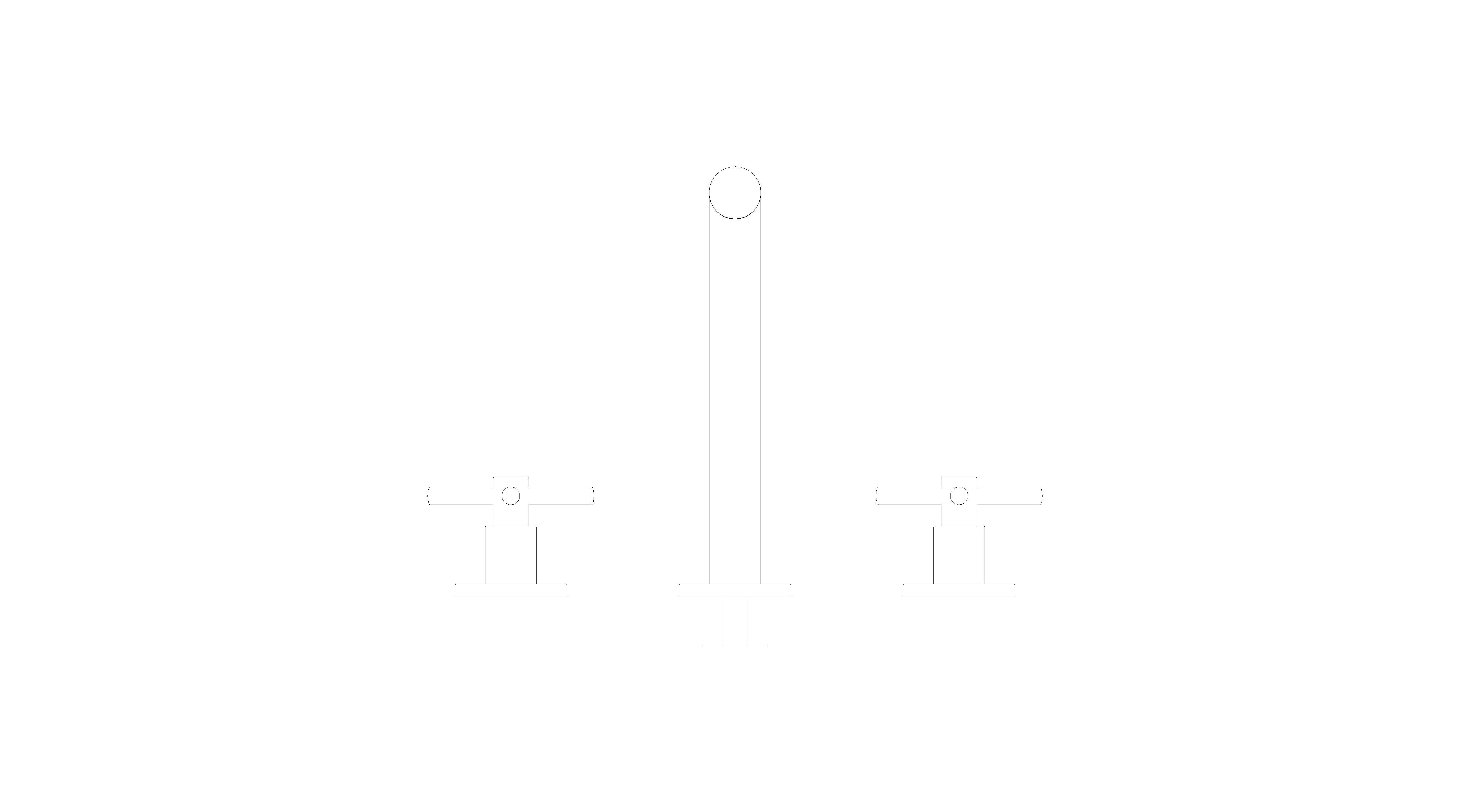Product: ATRIO 3-hole basin mixer M-Size (20661GL0)