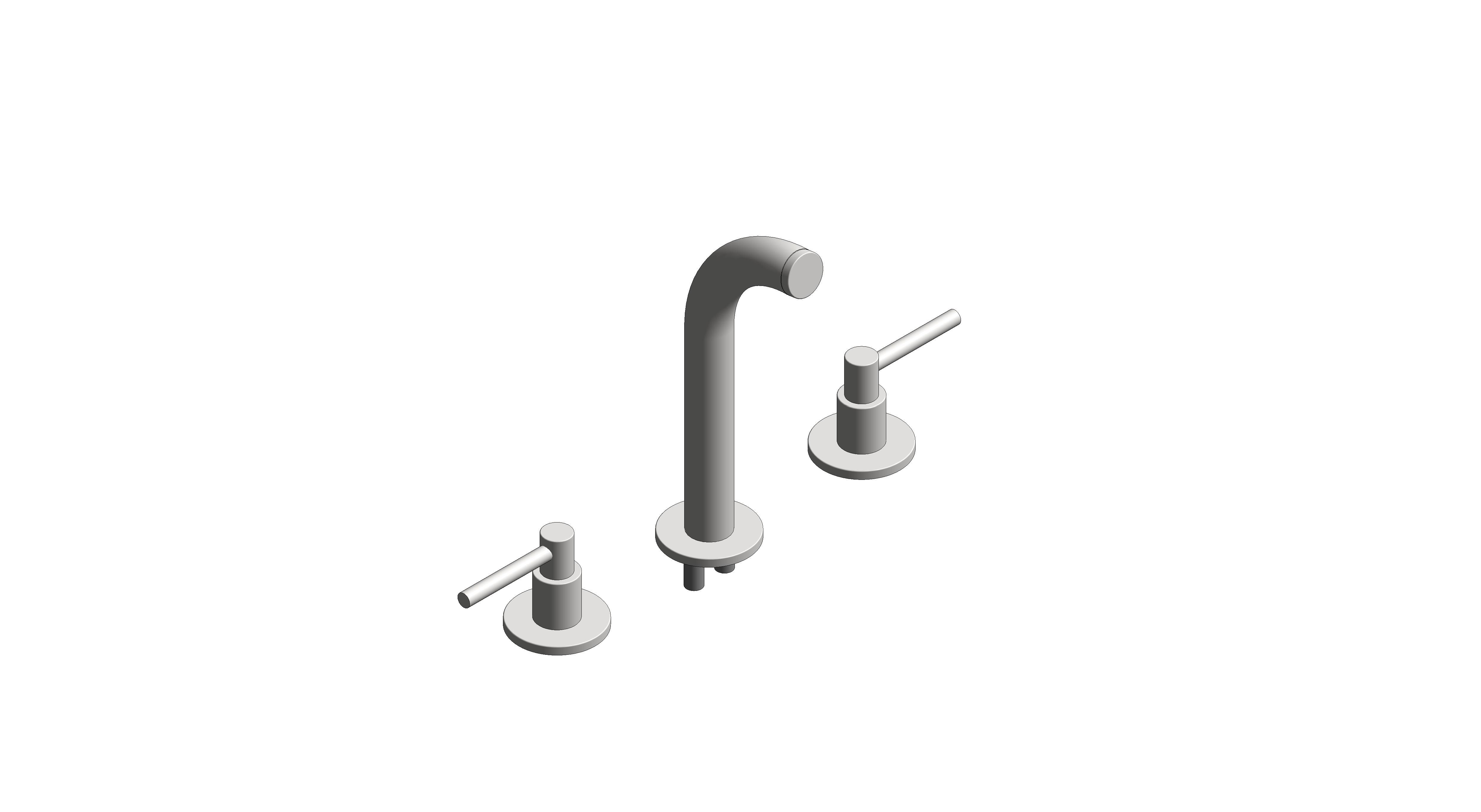 Product: ATRIO Three-hole basin mixer 1/2″ M-Size (2066200F)