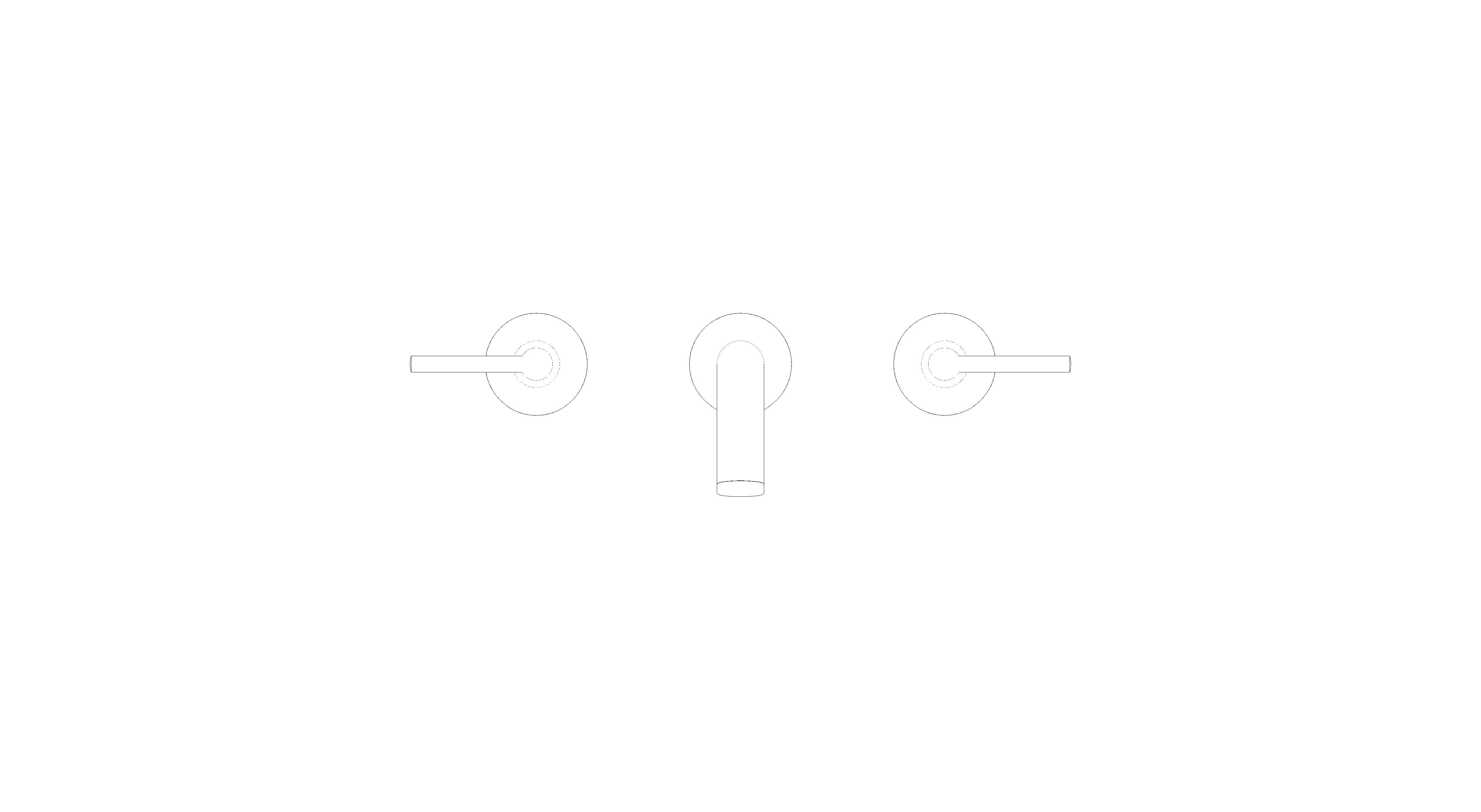 Product: ATRIO Three-hole basin mixer 1/2″ M-Size (2066200F)