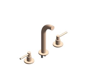 Product: ATRIO Three-hole basin mixer 1/2″ M-Size (20662DA0)