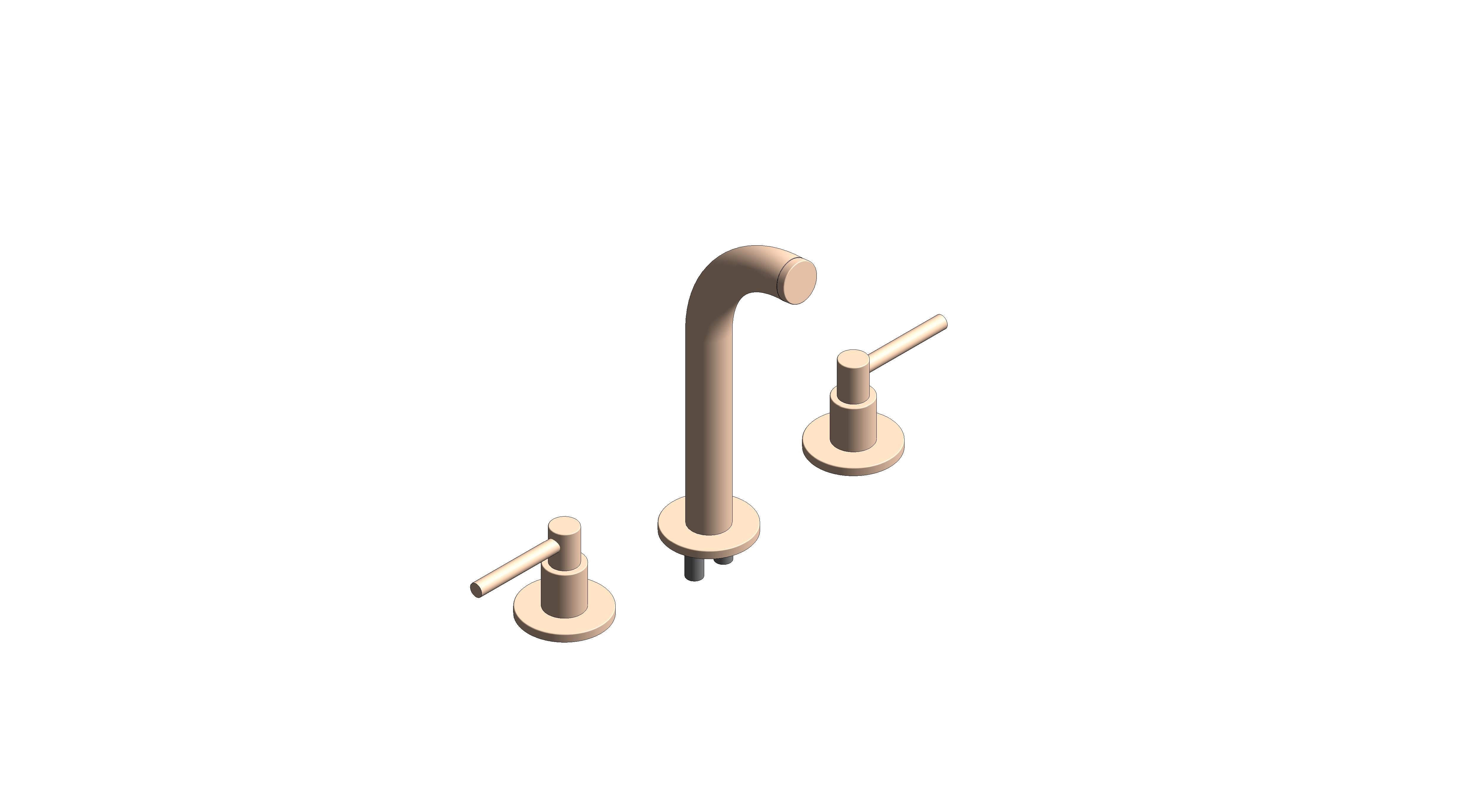 Product: ATRIO Three-hole basin mixer 1/2″ M-Size (20662DA0)