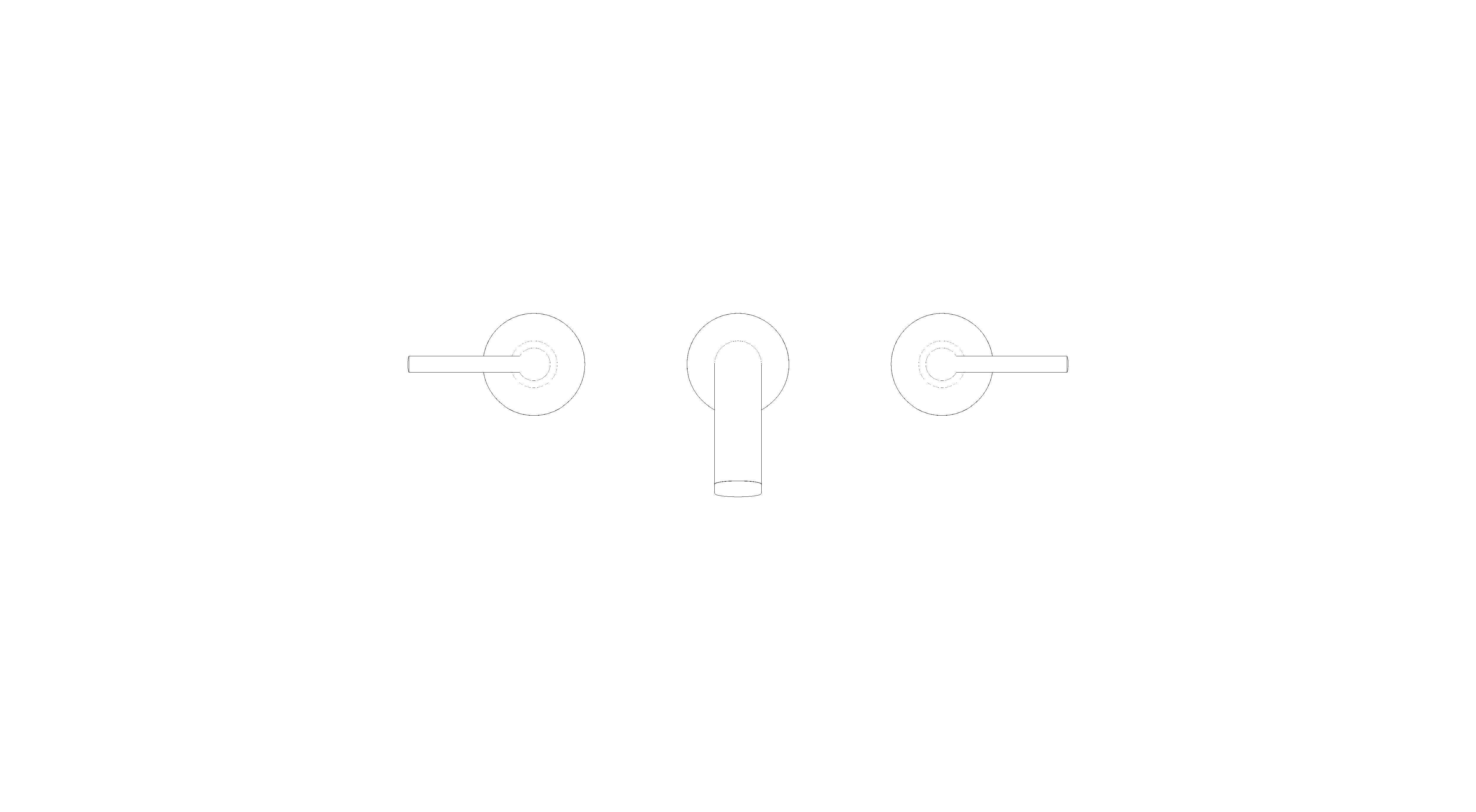 Product: ATRIO Three-hole basin mixer 1/2″ M-Size (20662DA0)