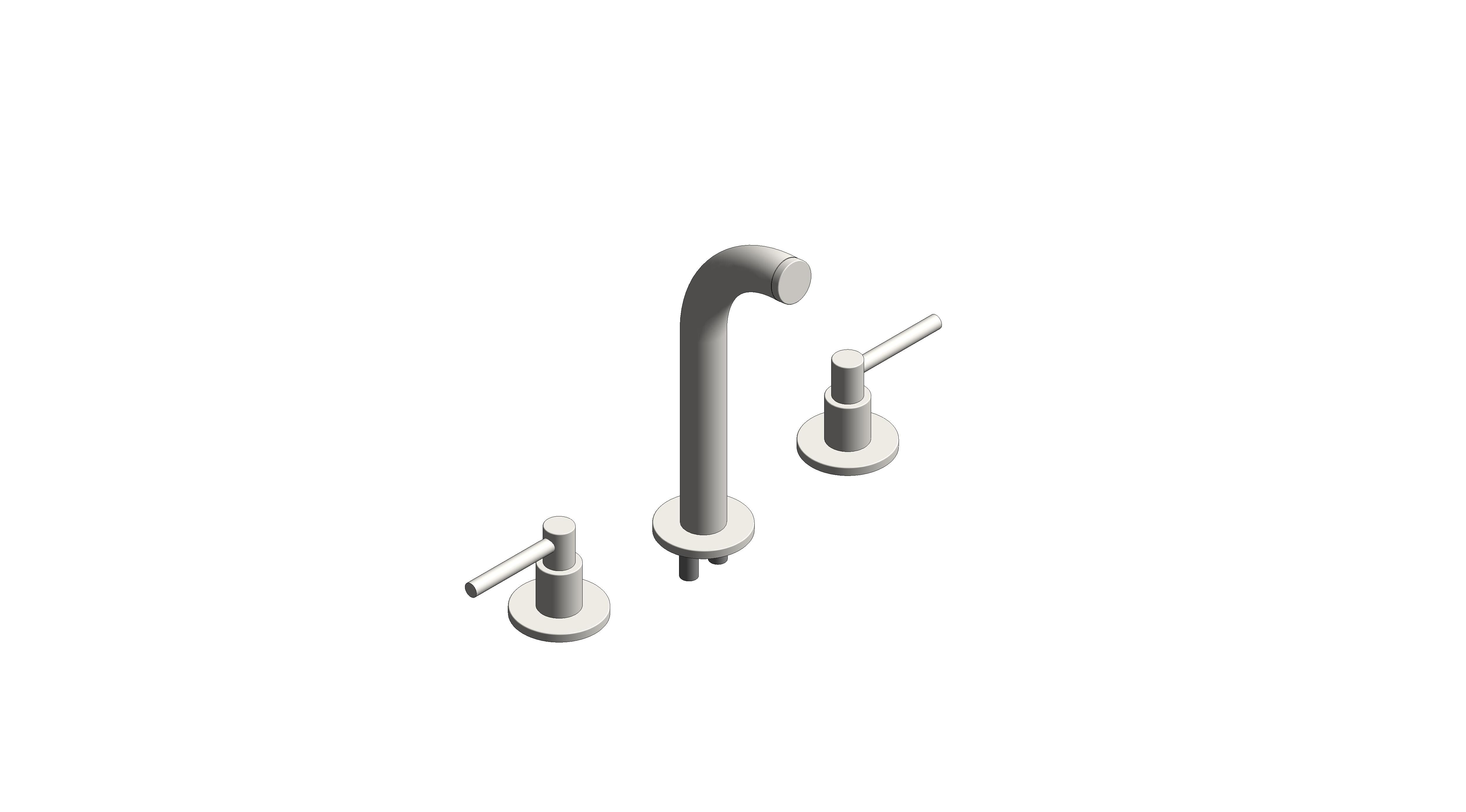 Product: ATRIO Three-hole basin mixer 1/2″ M-Size (20662DC0)