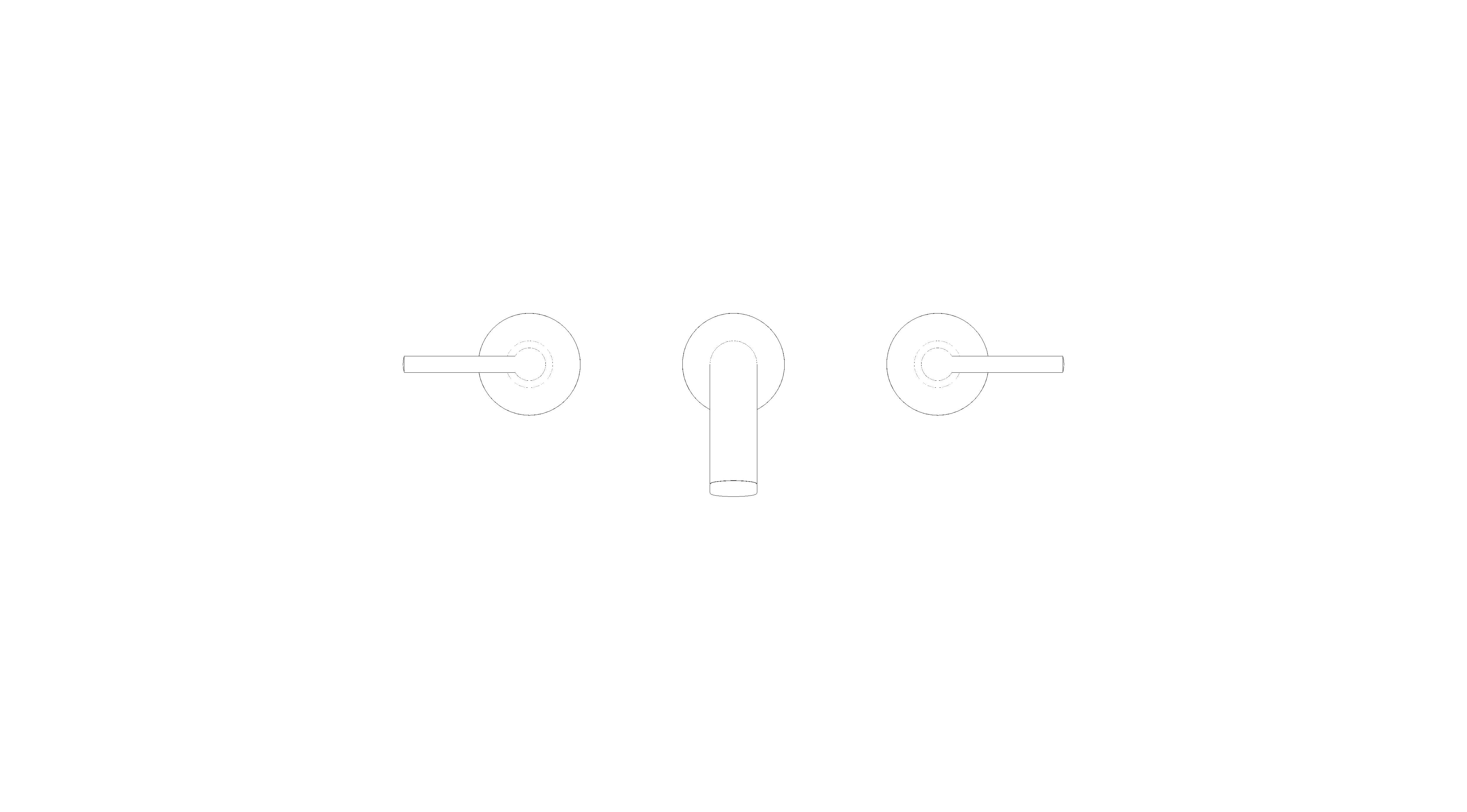Product: ATRIO Three-hole basin mixer 1/2″ M-Size (20662DC0)