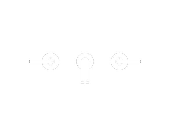 Product: ATRIO Three-hole basin mixer 1/2″ M-Size (20662GL0)