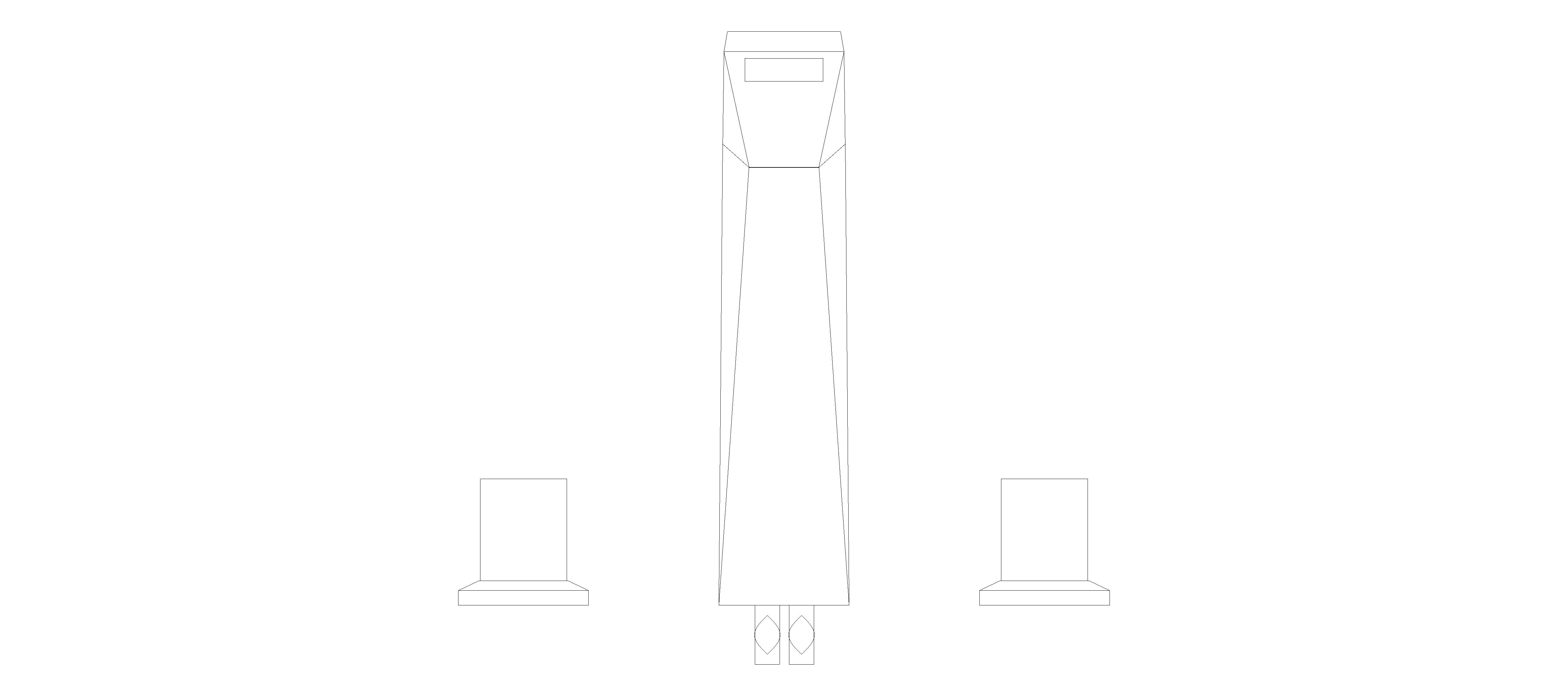 Product: ALLURE BRILLIANT PRIVATE COLLECTION Three-hole basin mixer 1/2″ L-Size (20667AL0)